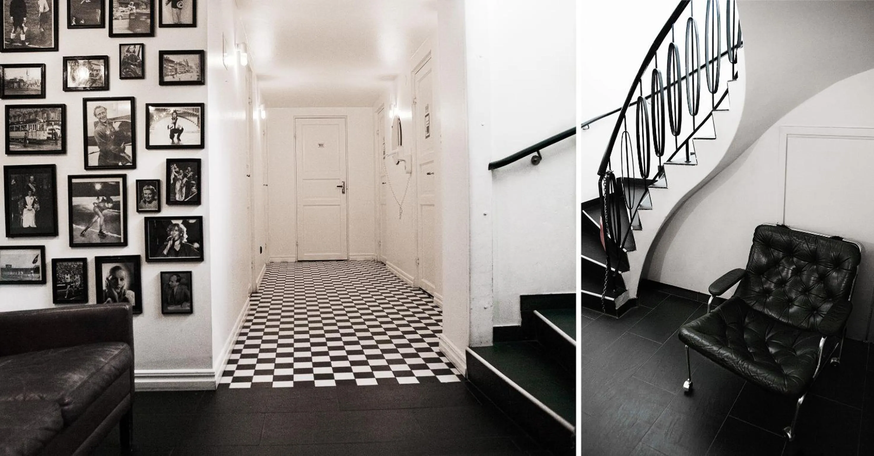 Decorative detail in City Backpackers Hostel