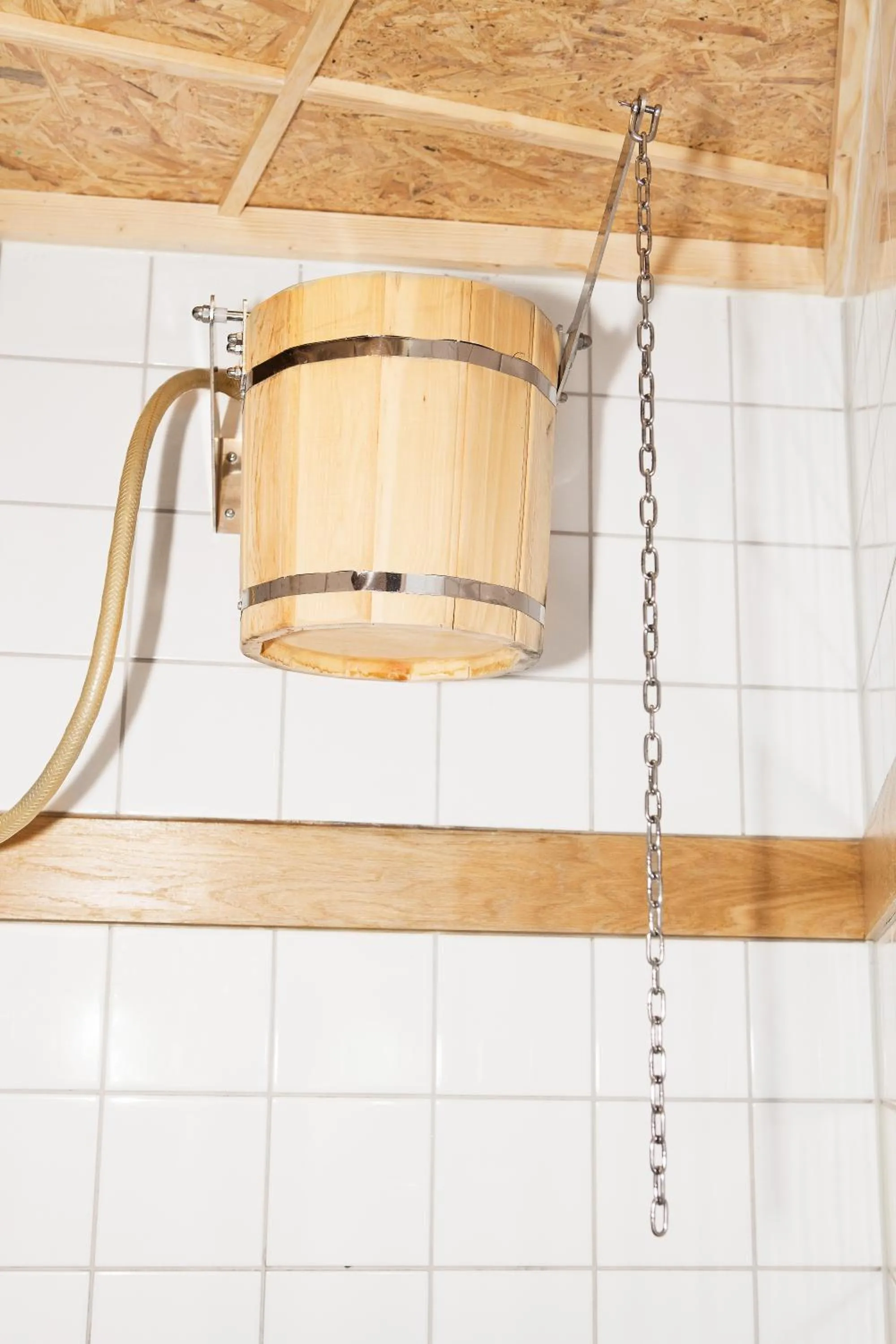 Shower in City Backpackers Hostel