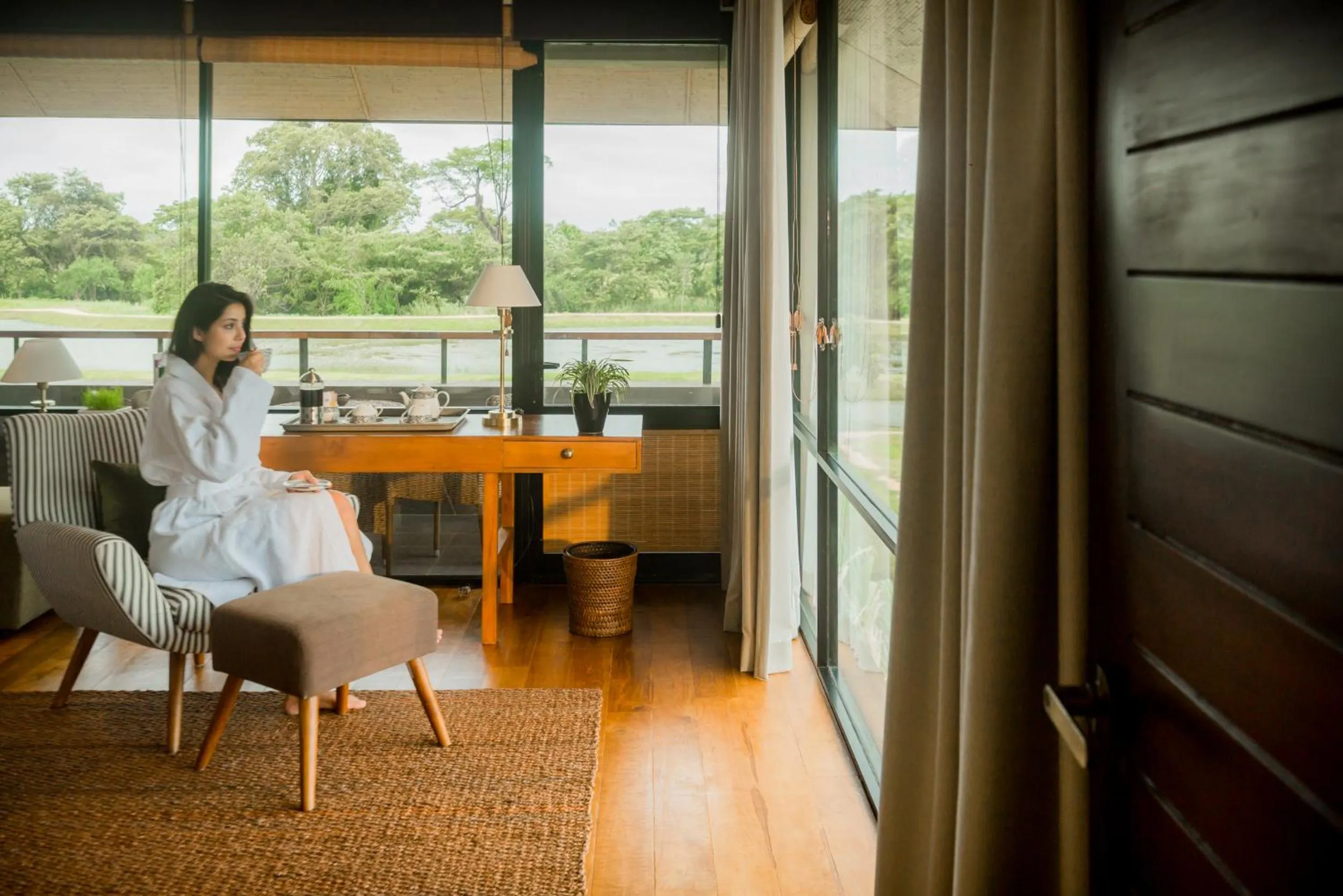 View (from property/room) in Water Garden Sigiriya