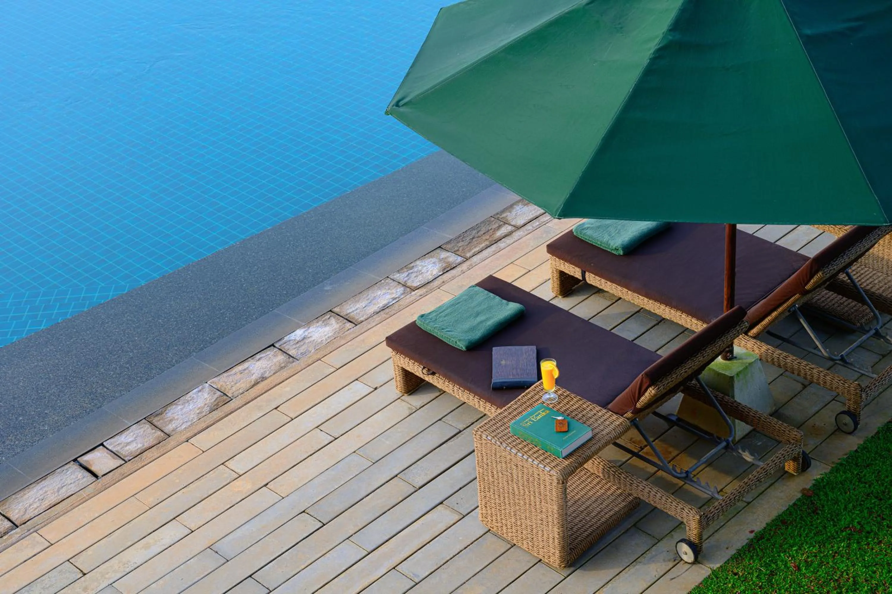 Swimming pool in Water Garden Sigiriya