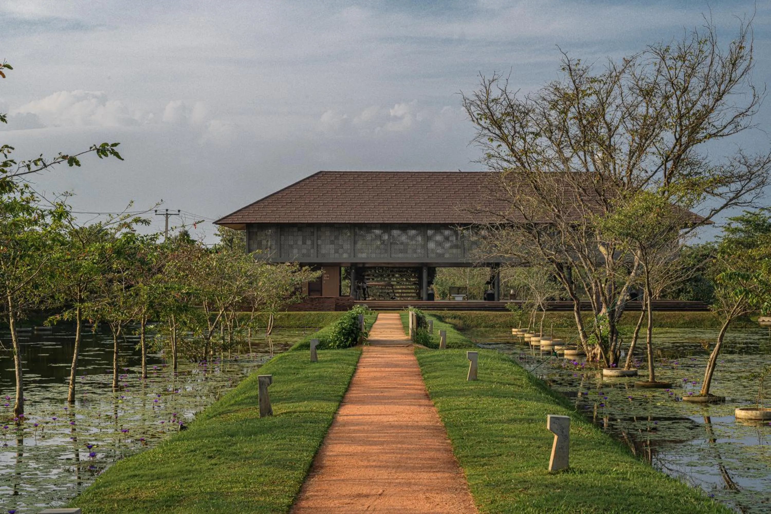 Facade/entrance in Water Garden Sigiriya