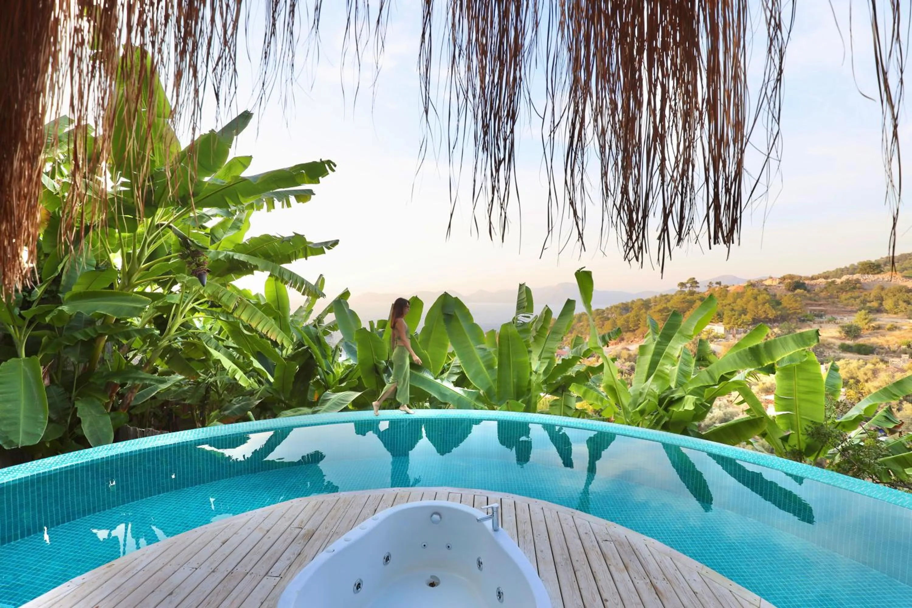 Natural landscape in Seaview Faralya