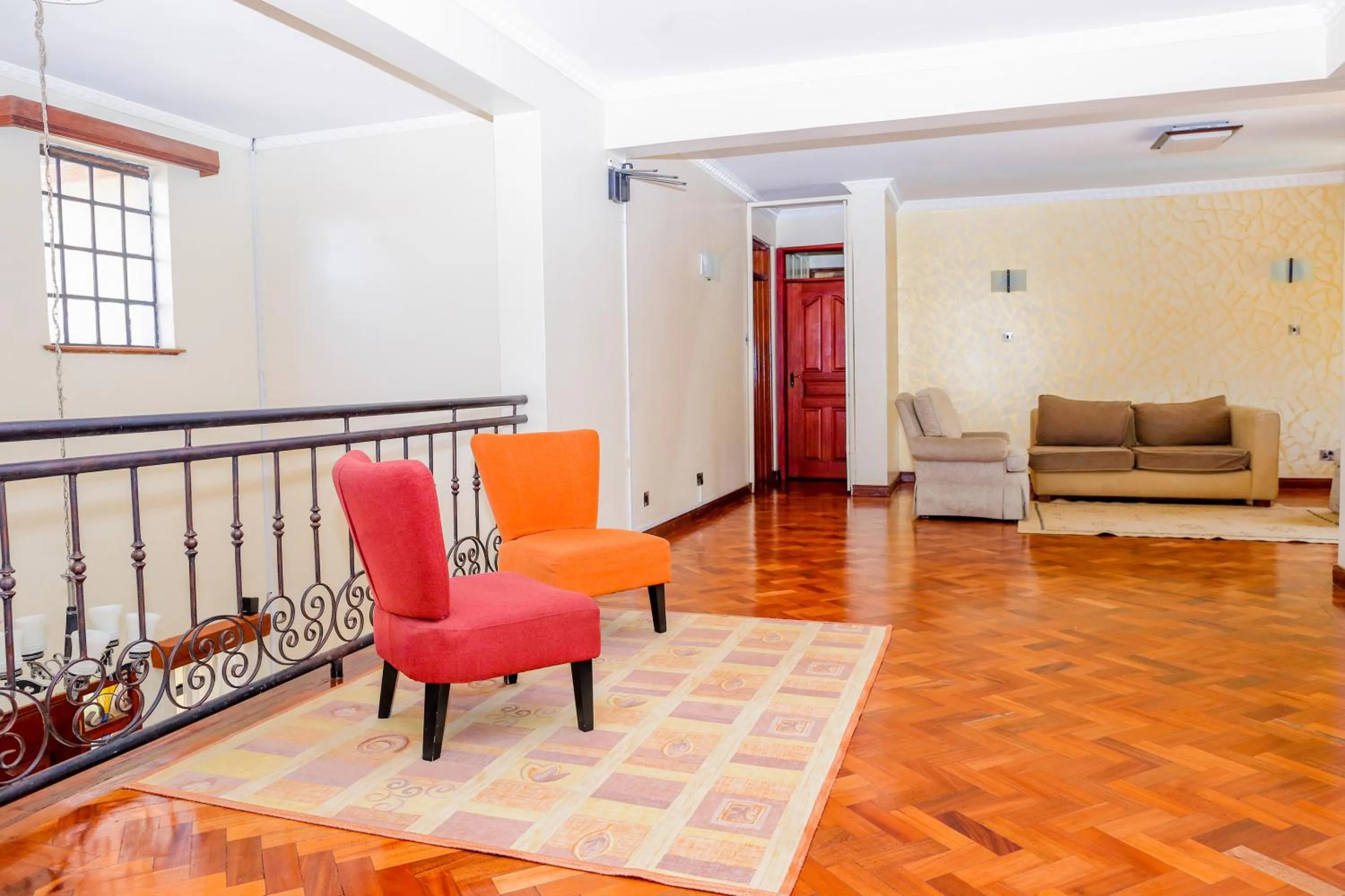 Seating area in Orchid Homes, Gigiri