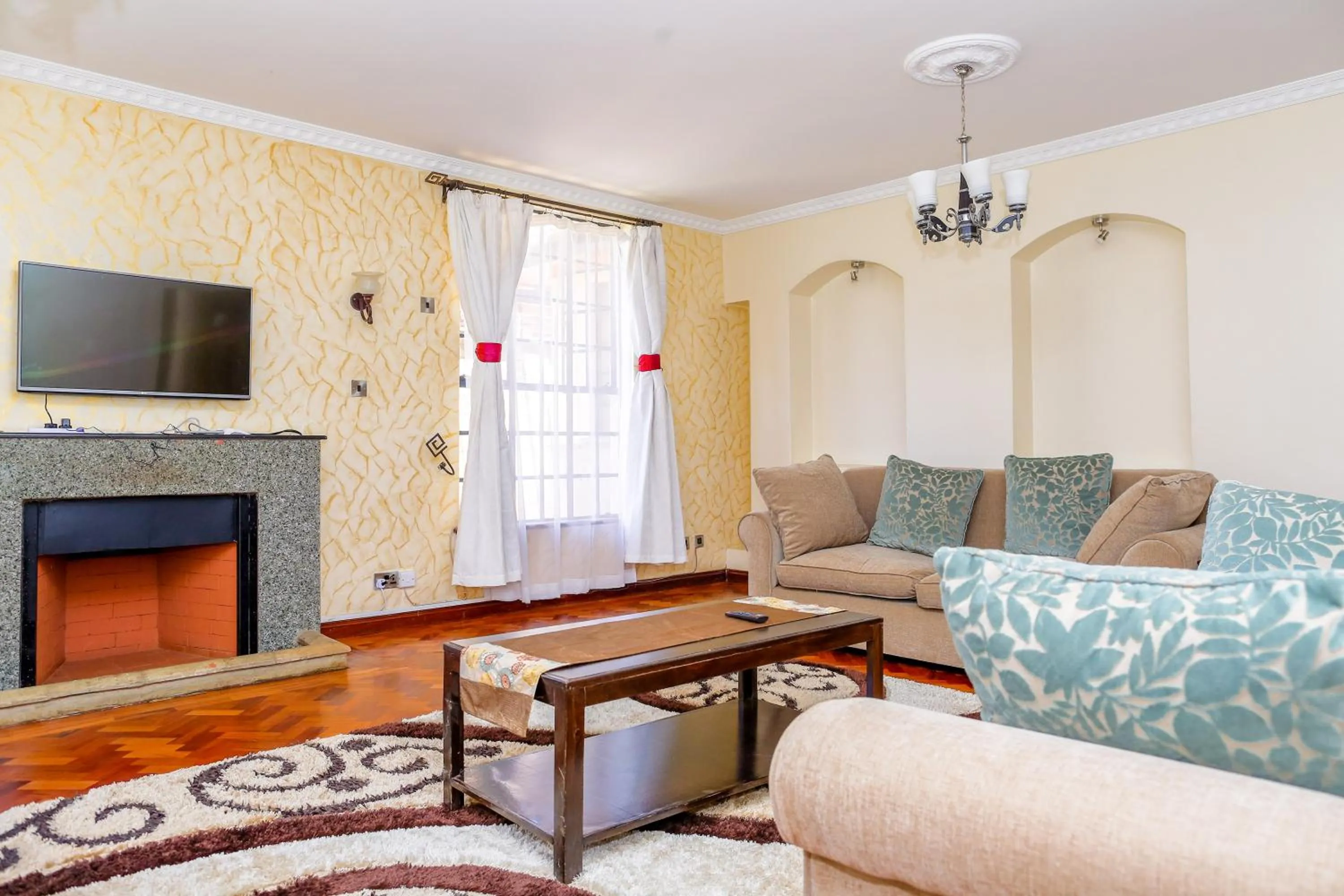 Seating area in Orchid Homes, Gigiri