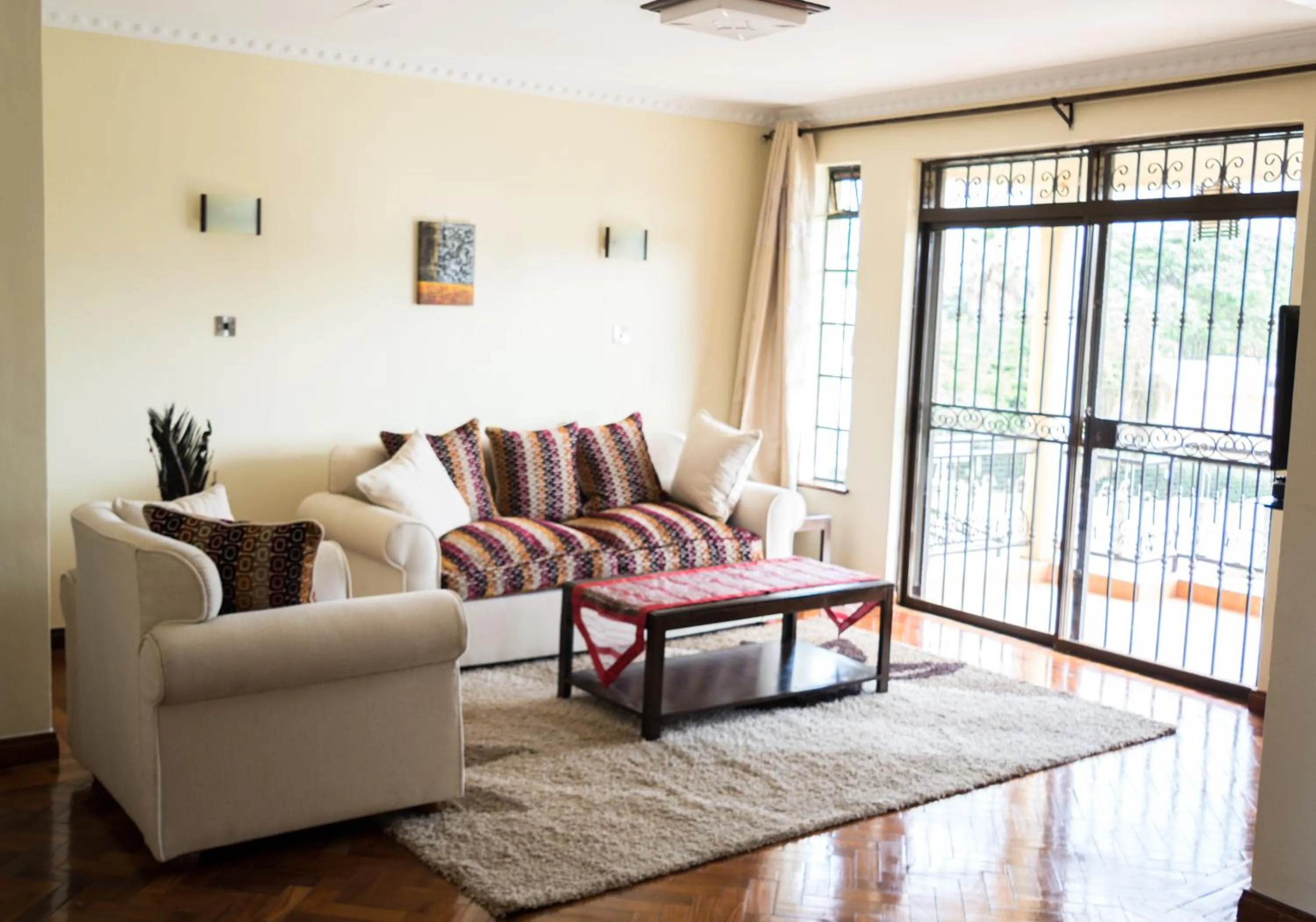 Communal lounge/ TV room in Orchid Homes, Gigiri