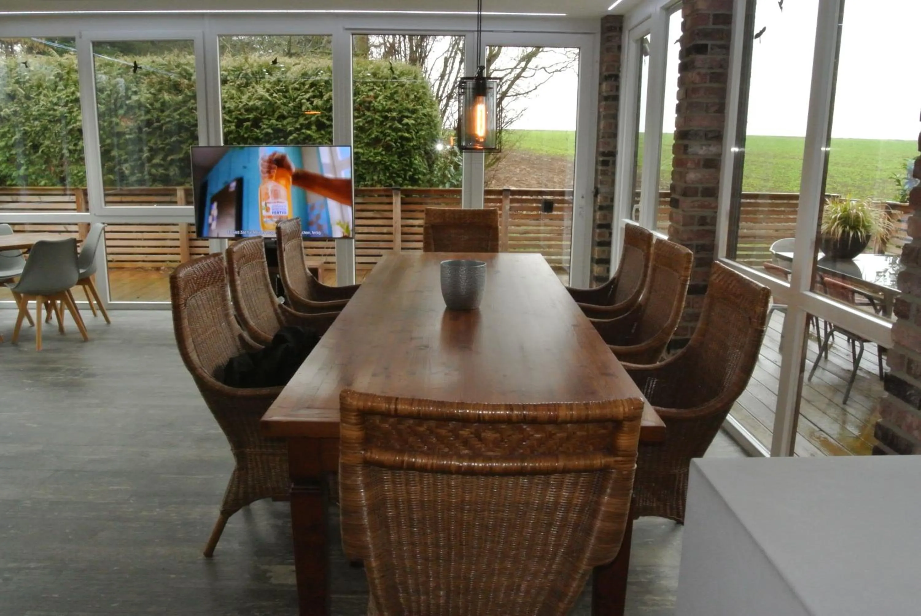 Seating area in Kemnater Hof Apartments