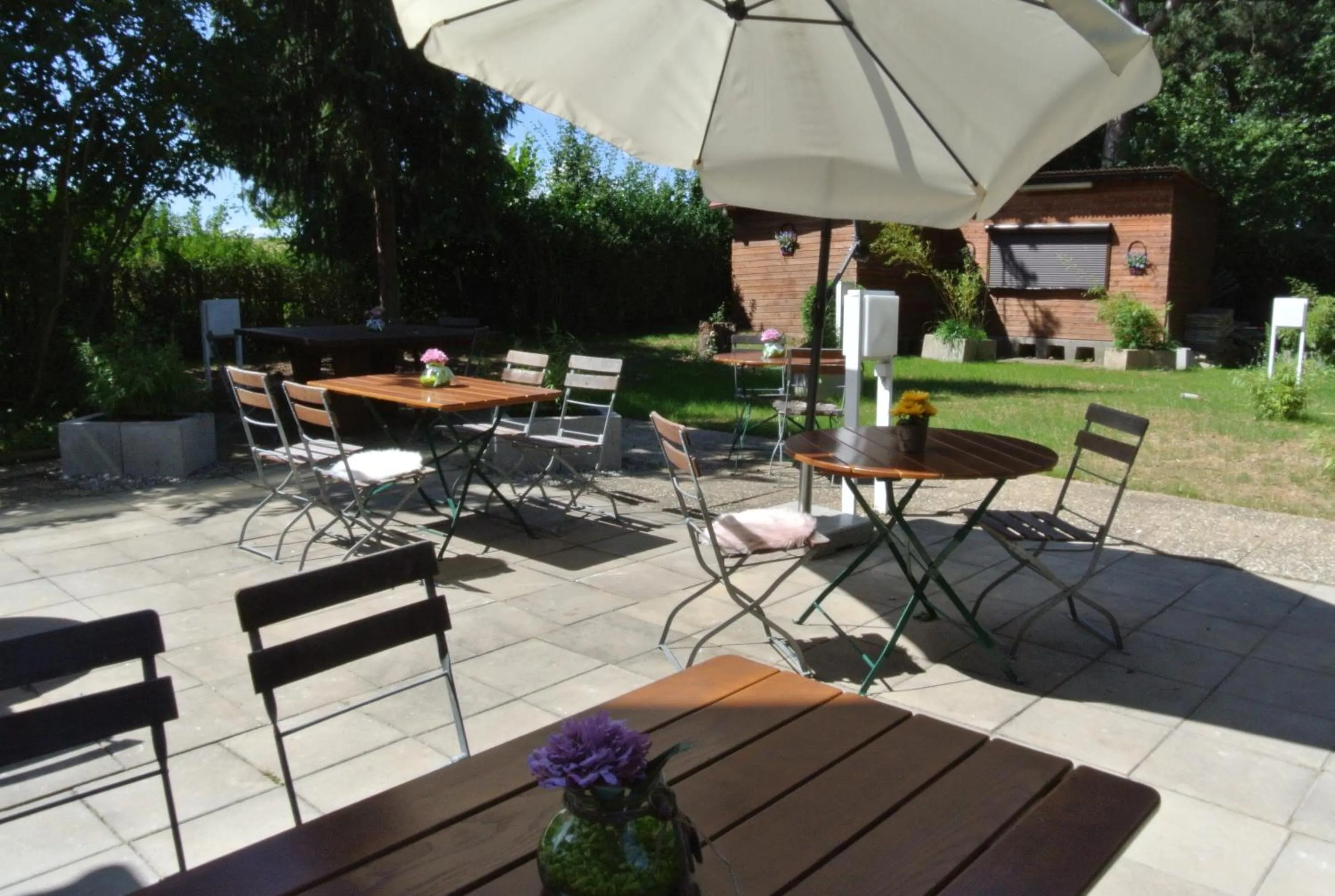 Balcony/Terrace in Kemnater Hof Apartments SELF-CHECK-IN