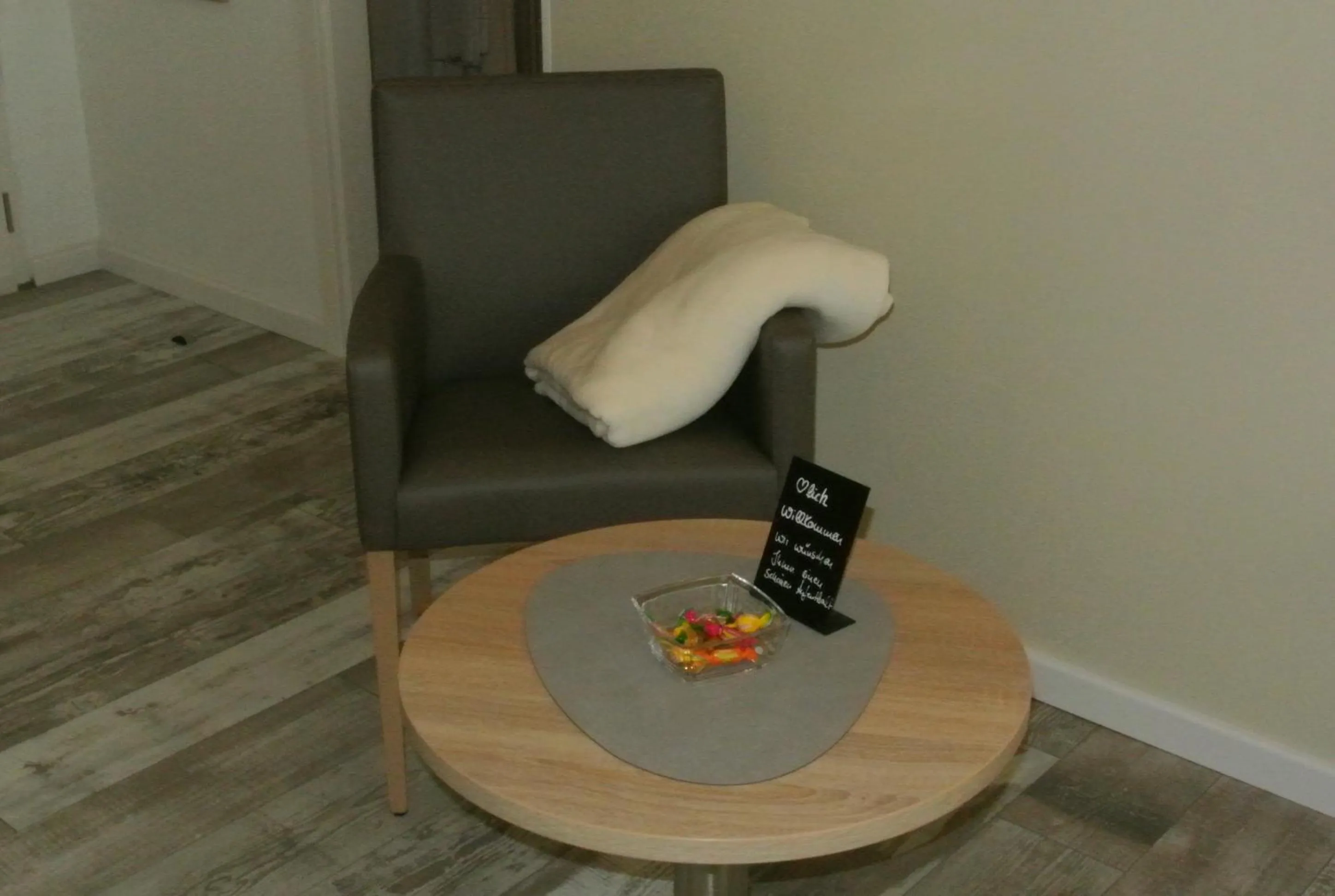 Seating area in Kemnater Hof Apartments