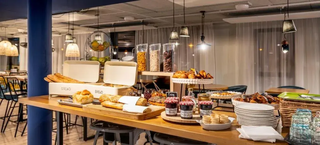 Continental breakfast in ibis Styles Morlaix Continental breakfast in ibis Styles Morlaix