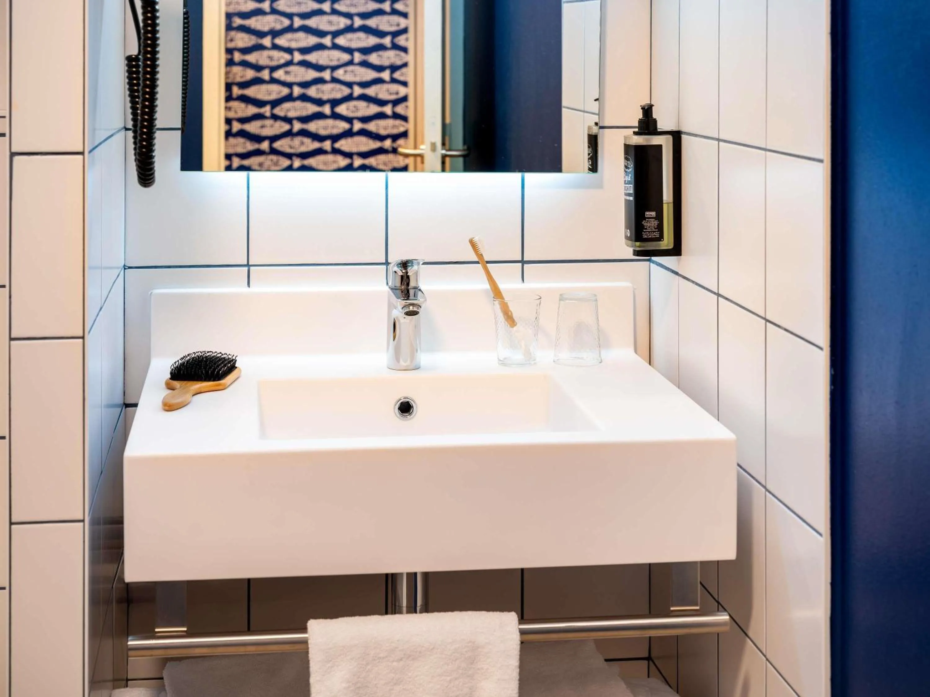 Bedroom in ibis Styles Morlaix