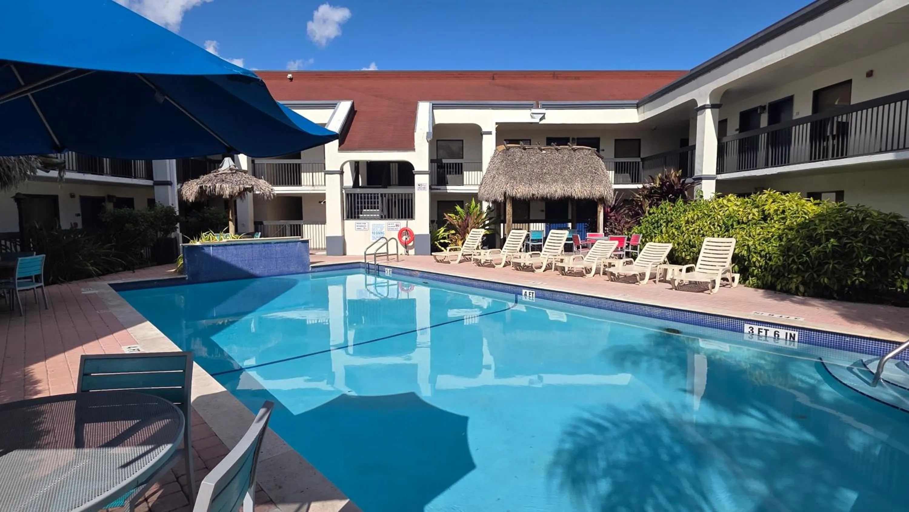 Swimming pool in Days Inn by Wyndham Florida City