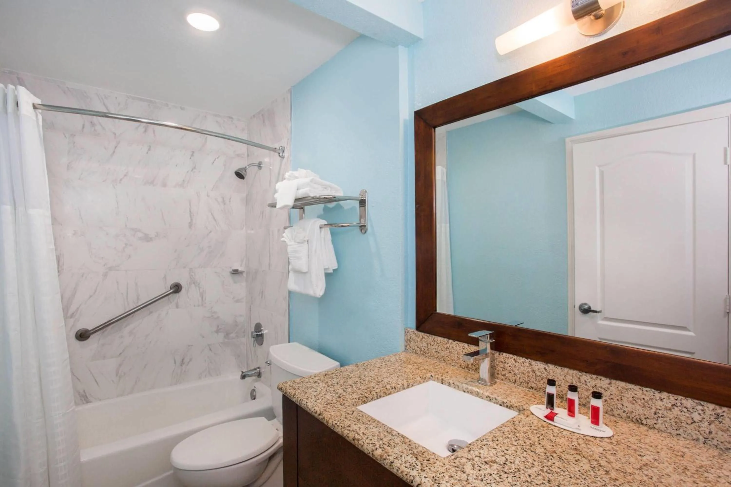Bathroom in Days Inn by Wyndham Florida City