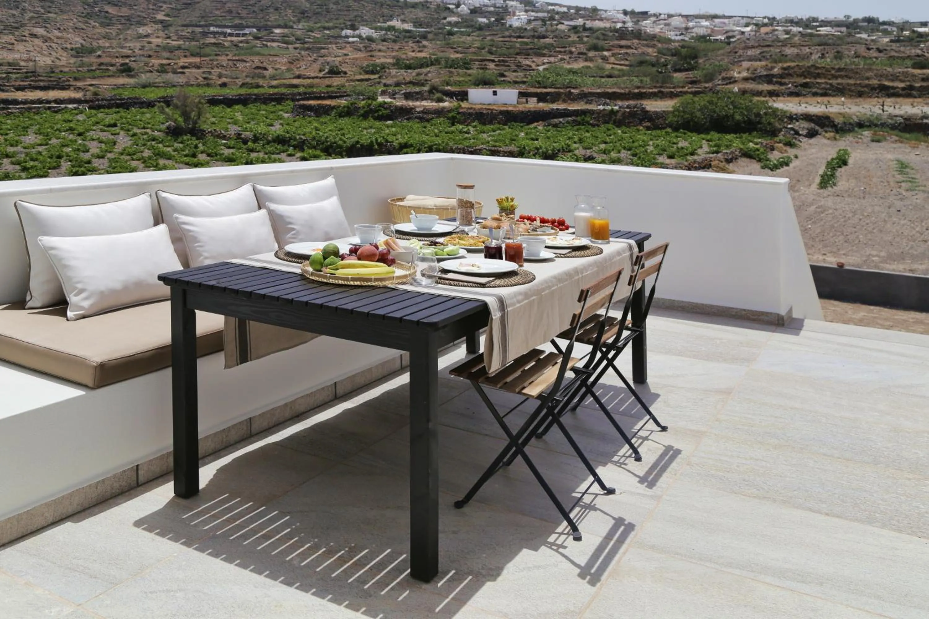 Balcony/Terrace in Vino Houses Santorini