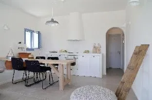 Kitchen or kitchenette in Vino Houses Santorini