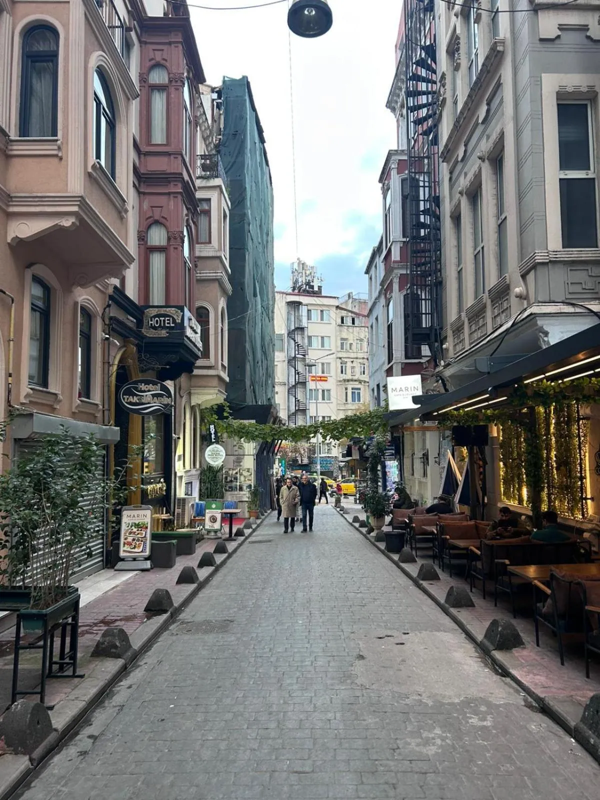 Property building in Taksim Park