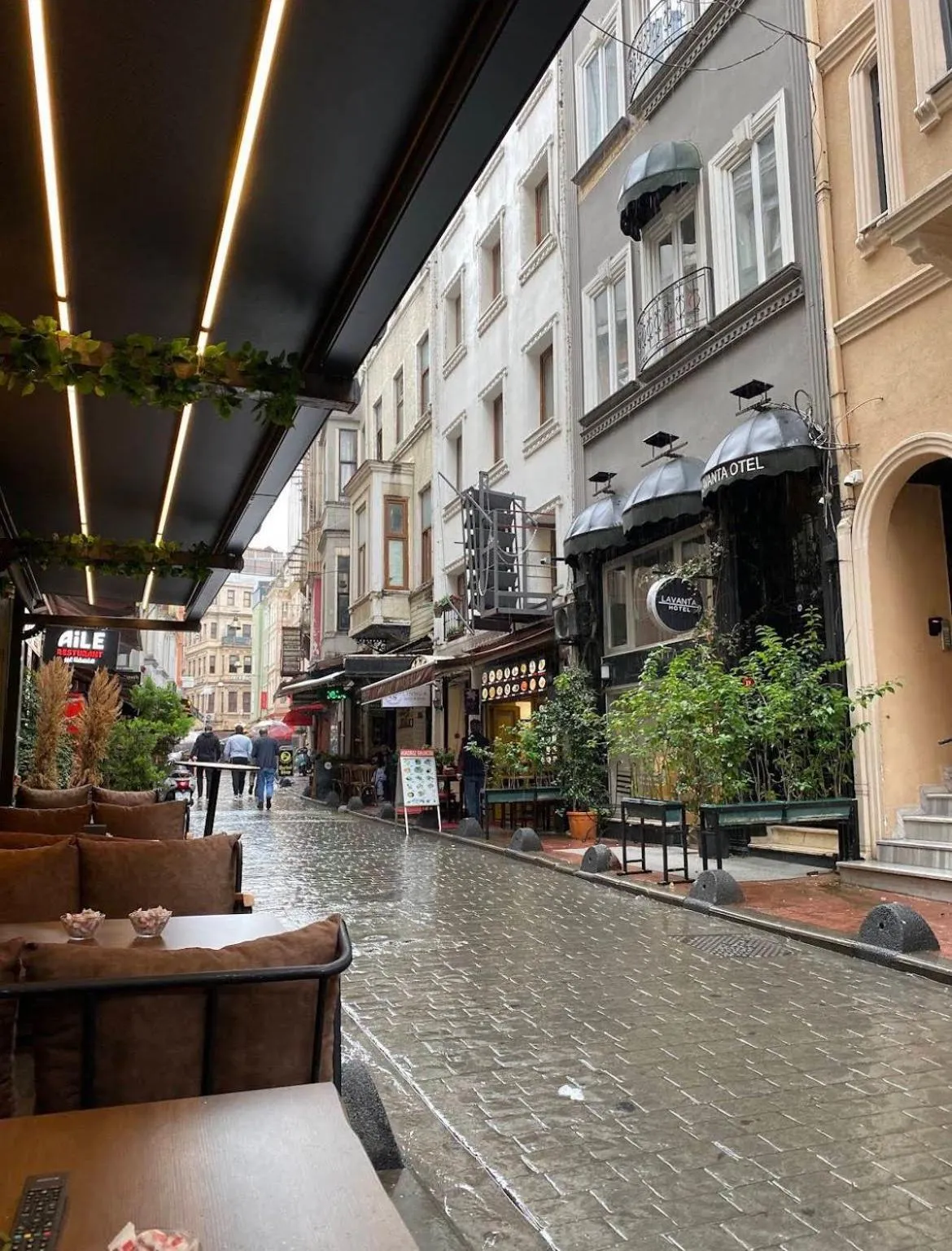 Property building in Taksim Park