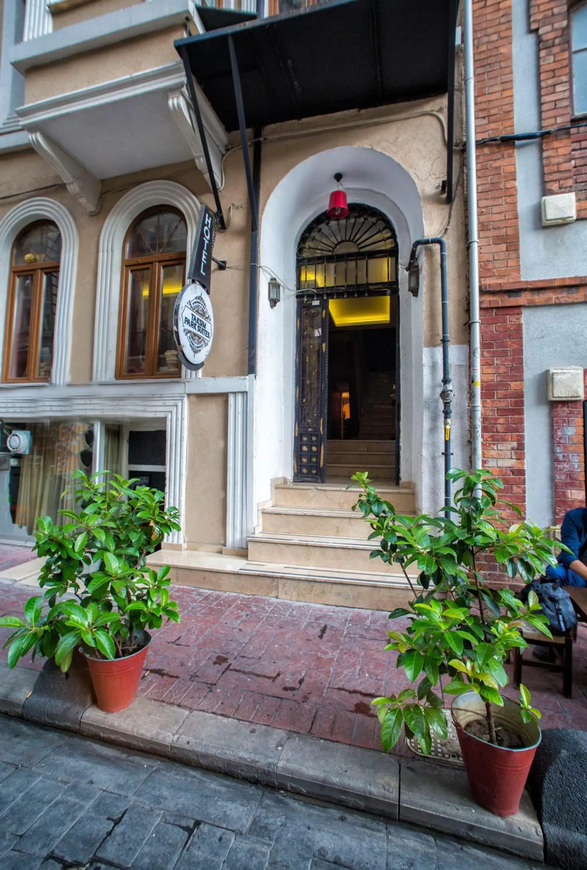 Facade/entrance in Taksim Park Facade/entrance in Taksim Park