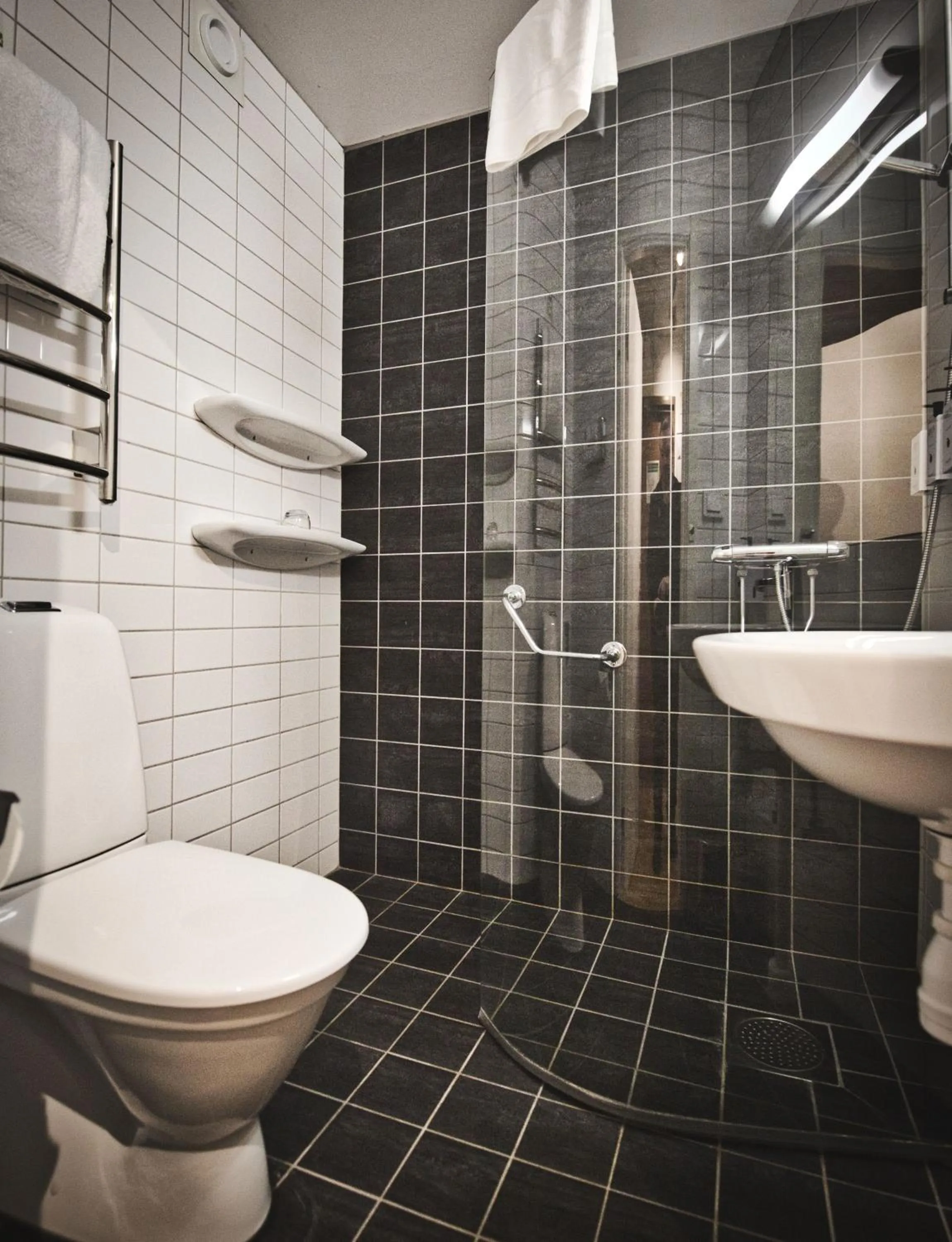 Shower in Hotel Birger Jarl