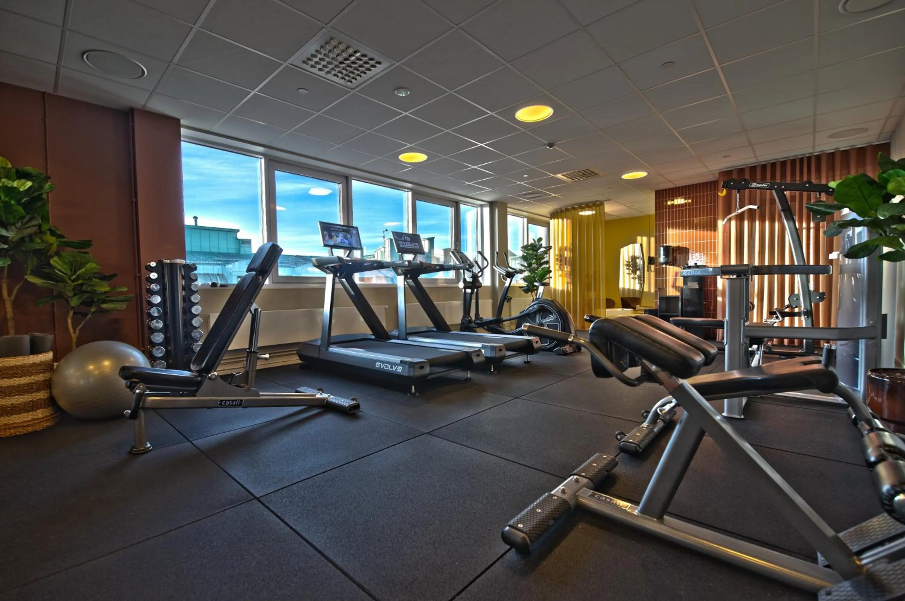 Fitness centre/facilities in Hotel Birger Jarl