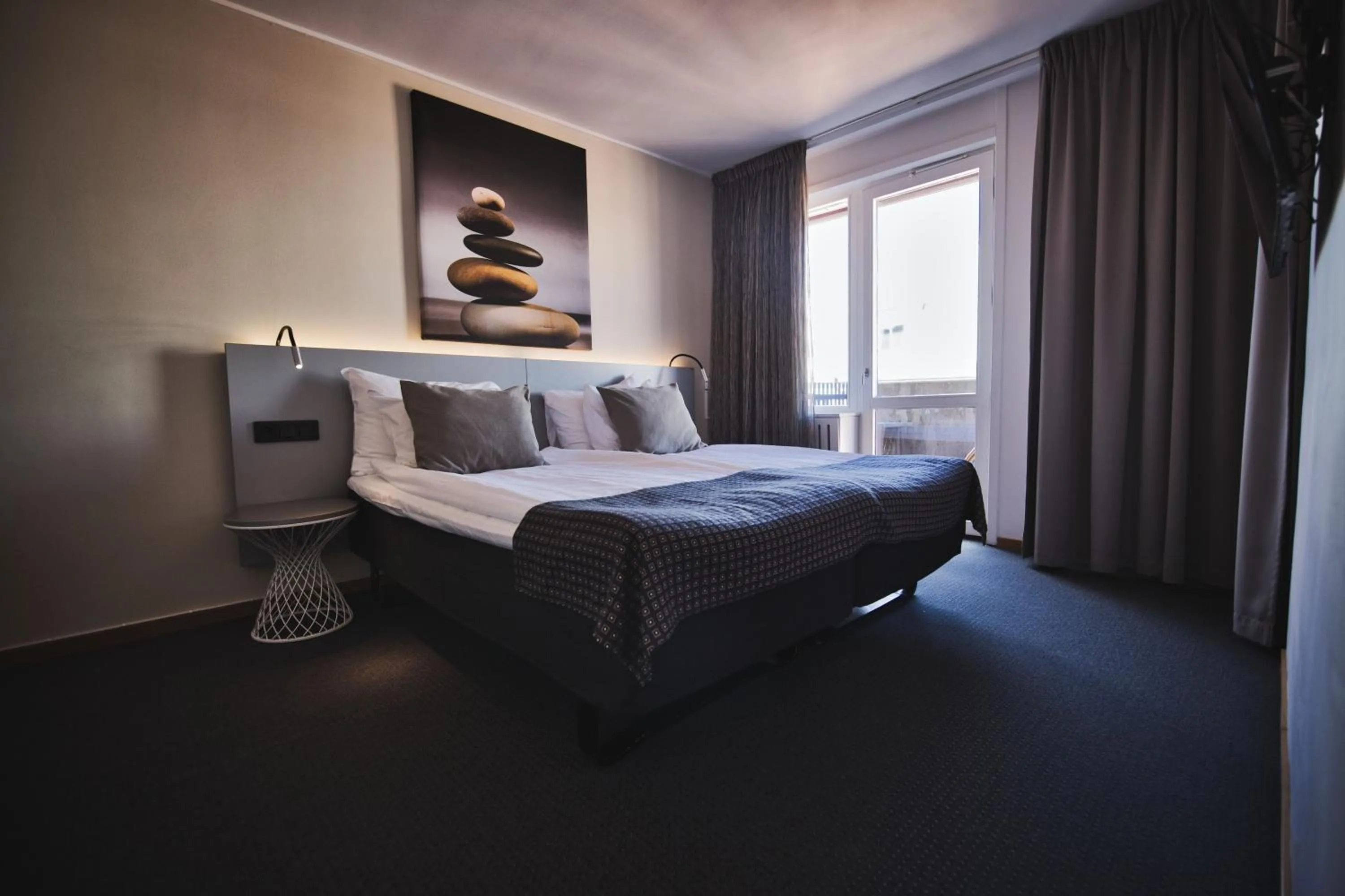 Bed in Hotel Birger Jarl