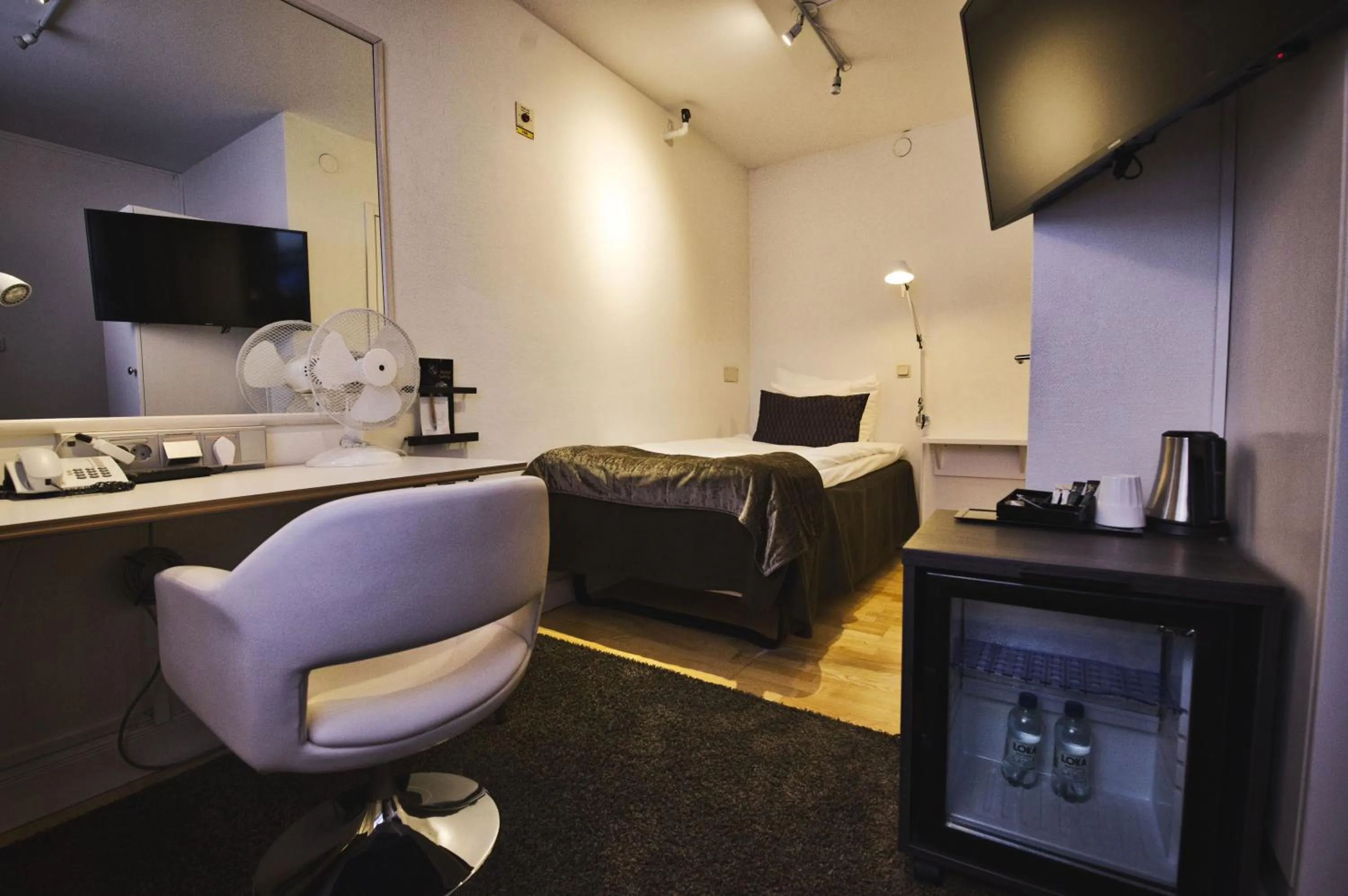 Bed in Hotel Birger Jarl