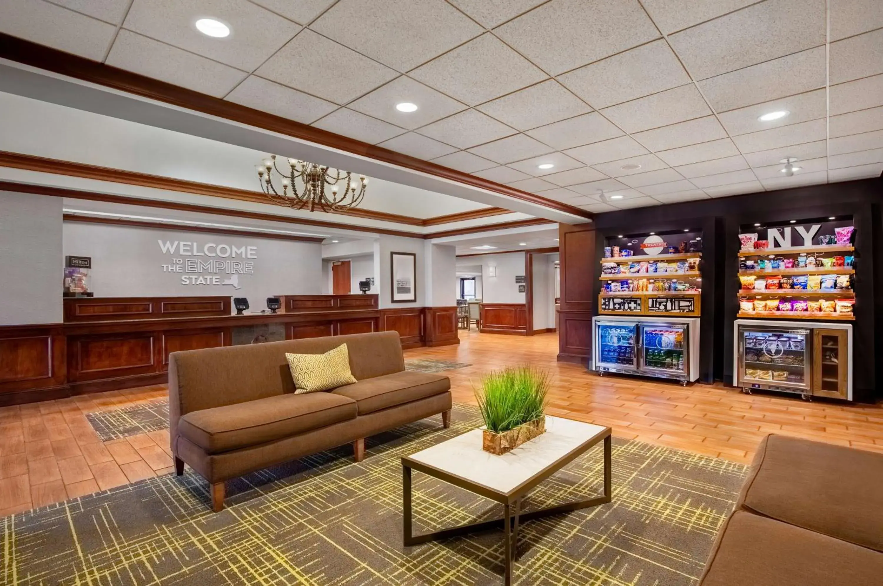 Lobby or reception in Hampton Inn Long Island-Brookhaven Lobby or reception in Hampton Inn Long Island-Brookhaven