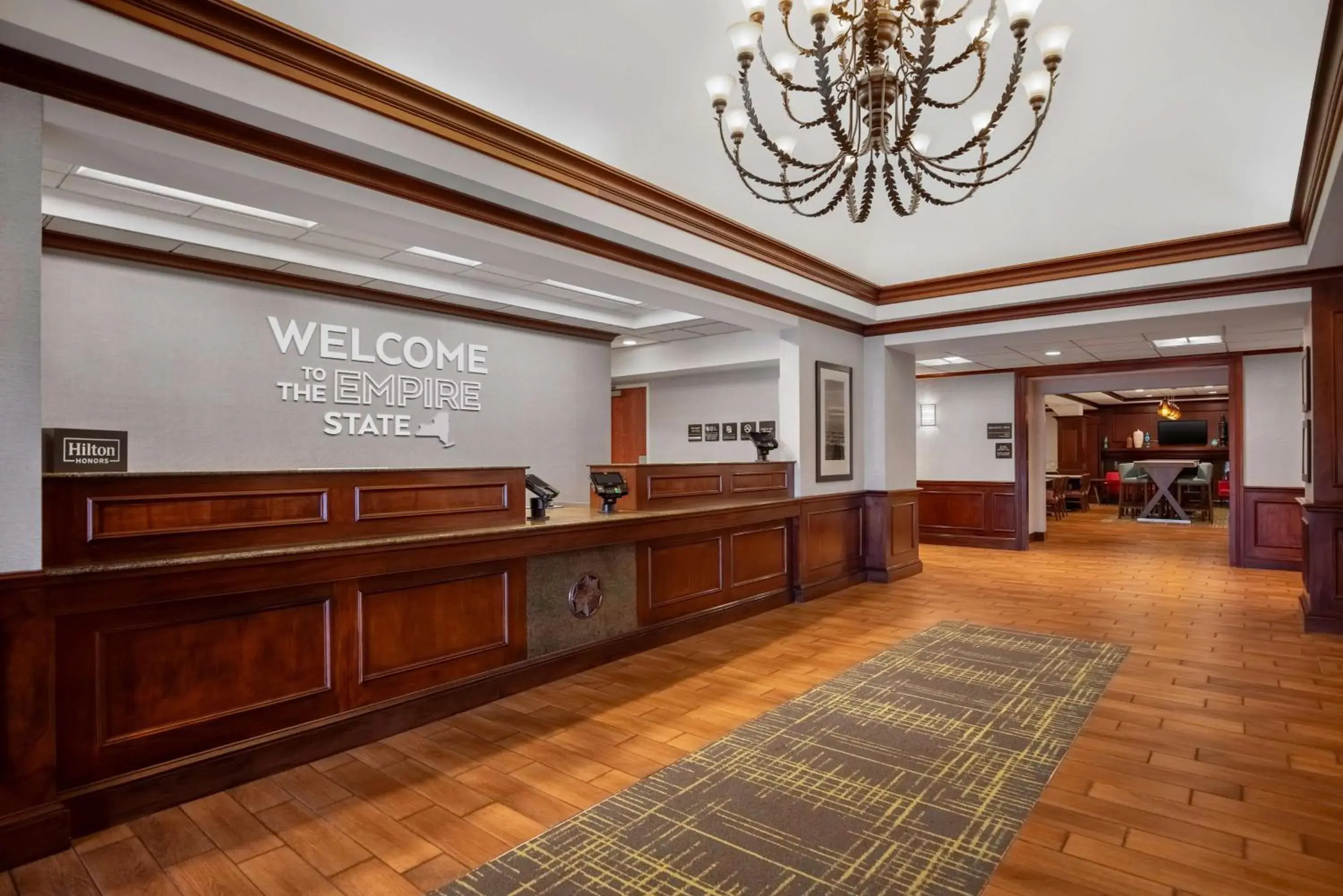 Lobby or reception in Hampton Inn Long Island-Brookhaven Lobby or reception in Hampton Inn Long Island-Brookhaven