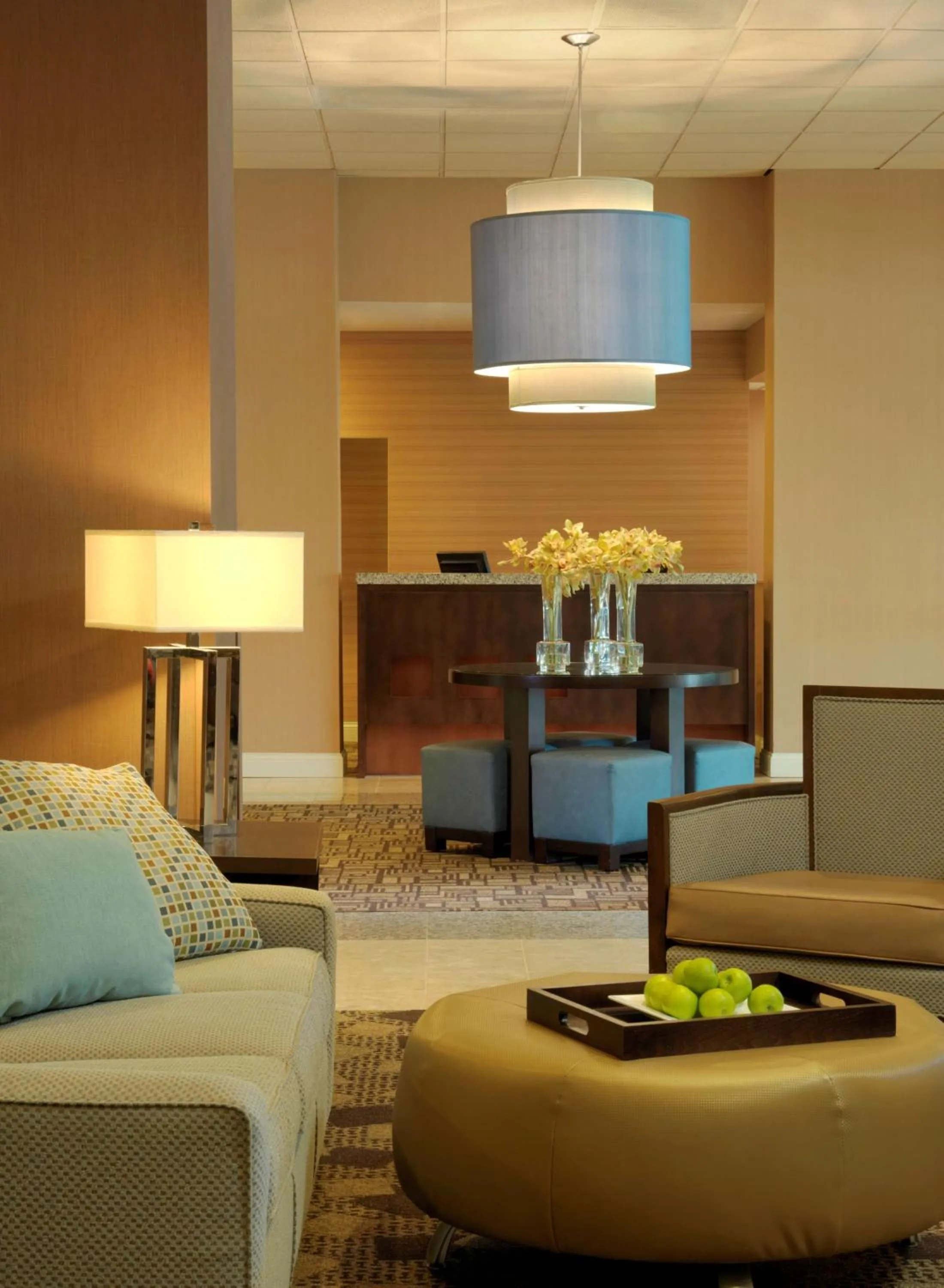 Lobby or reception in DoubleTree by Hilton St. Louis at Westport