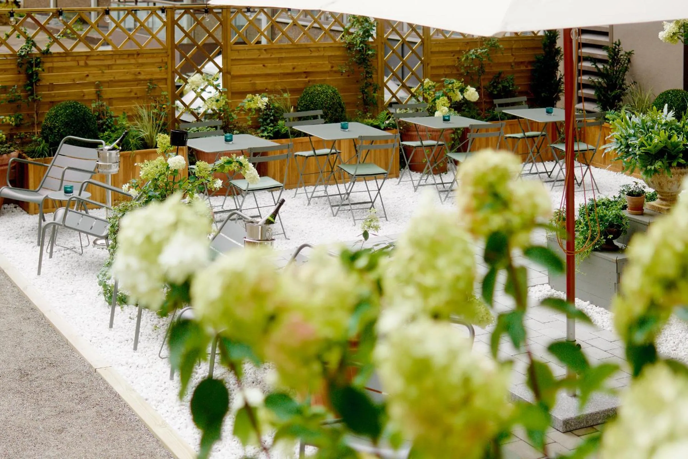 Garden in Hotel Tegnerlunden