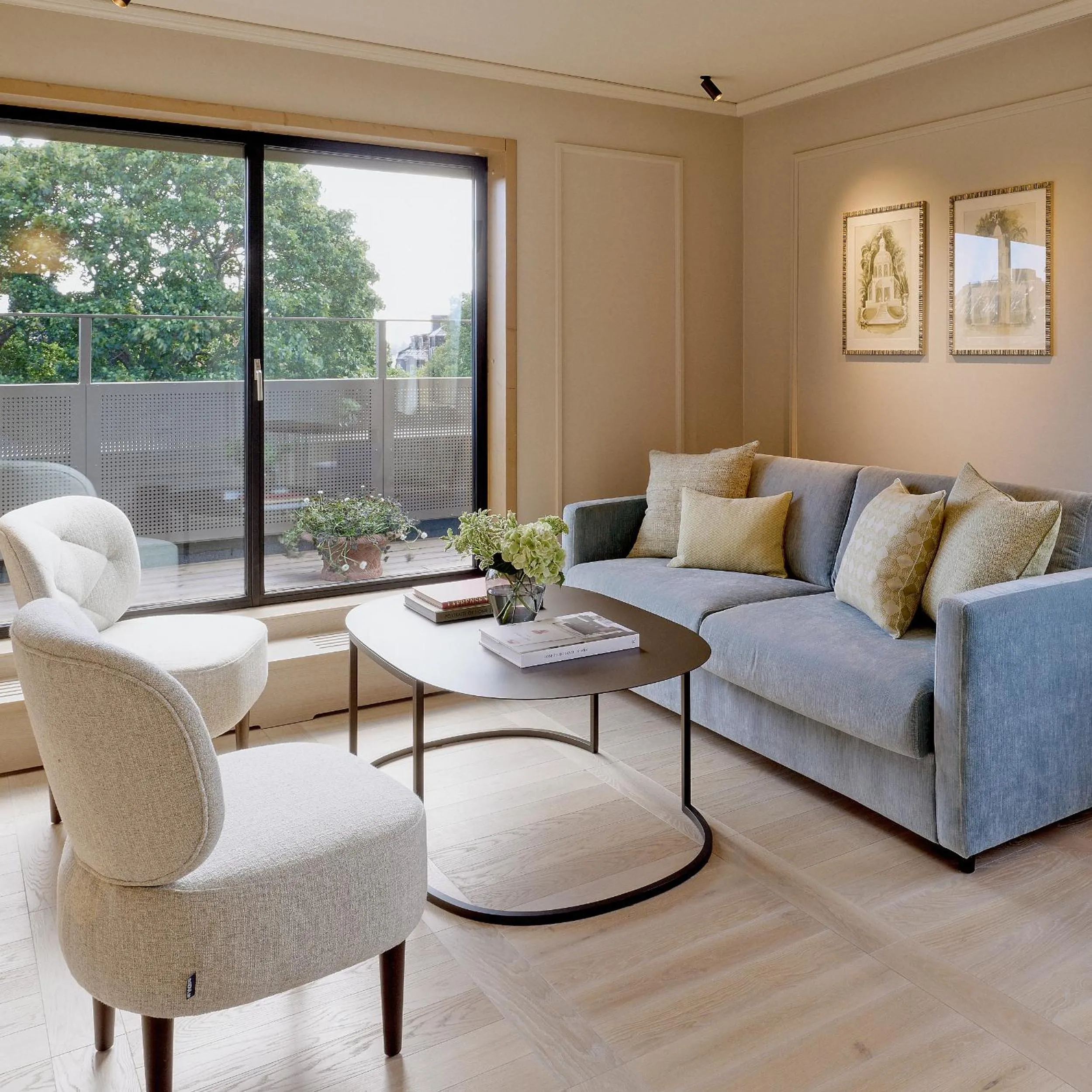 Living room in Hotel Tegnerlunden