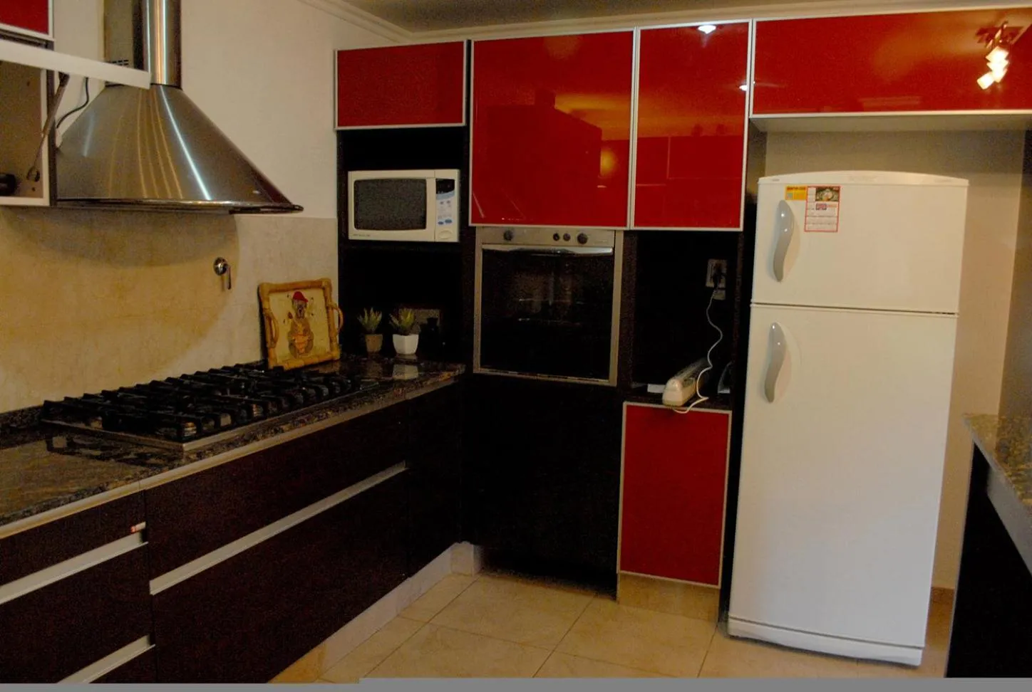 Kitchen or kitchenette in Chalet San Rafael