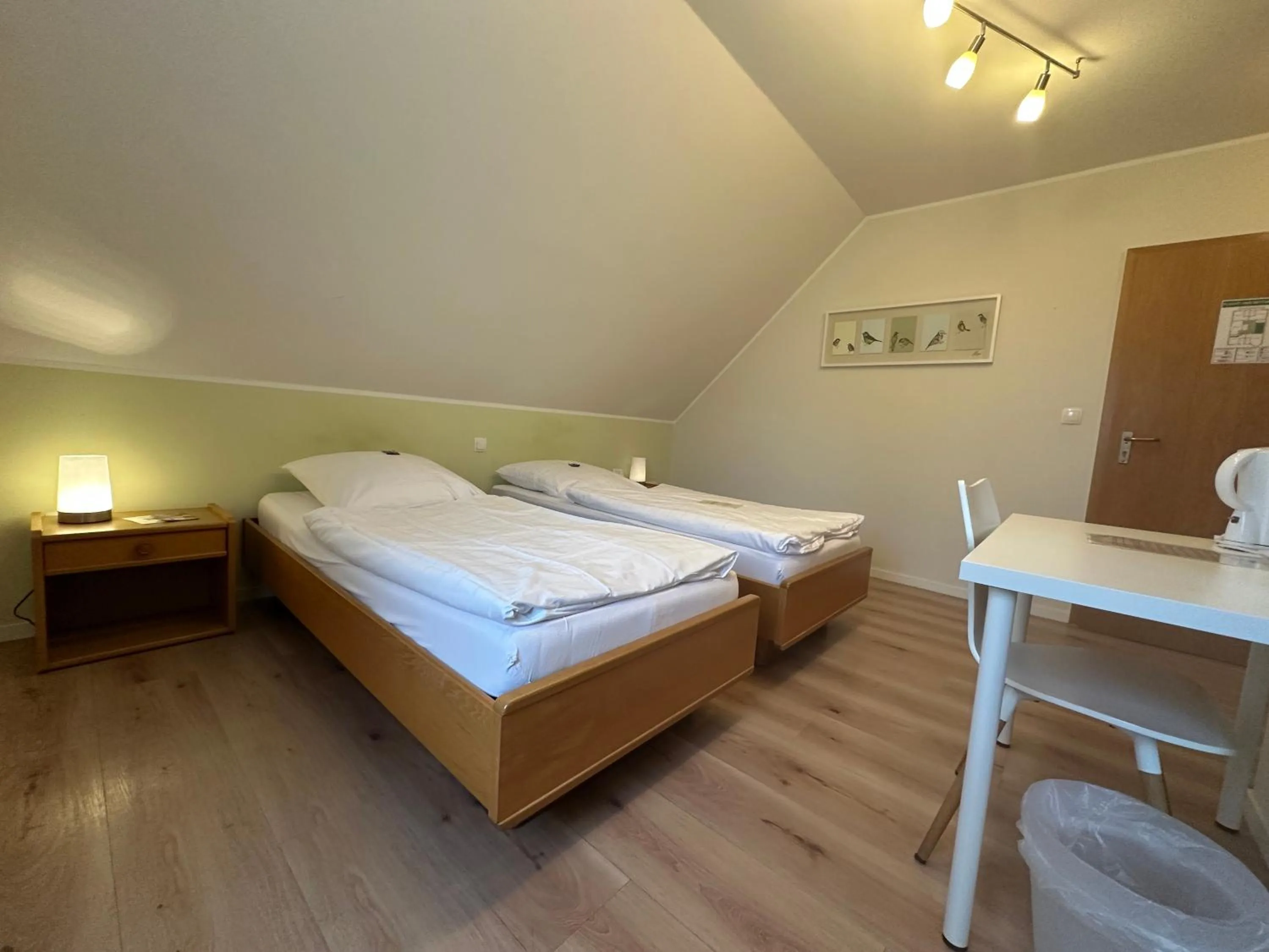 Photo of the whole room, Bed in Landgasthaus Hotel Wolters