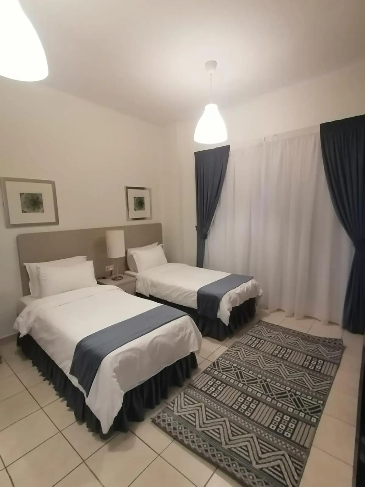 Bed in Kuwait Residence