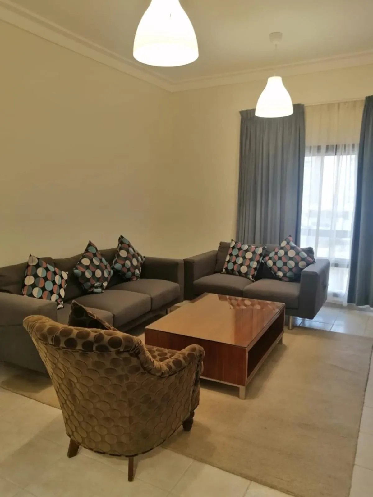 Living room in Kuwait Residence