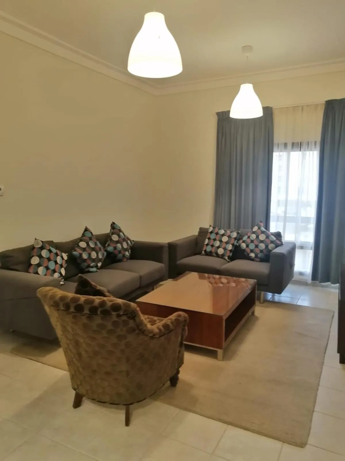 Living room in Kuwait Residence