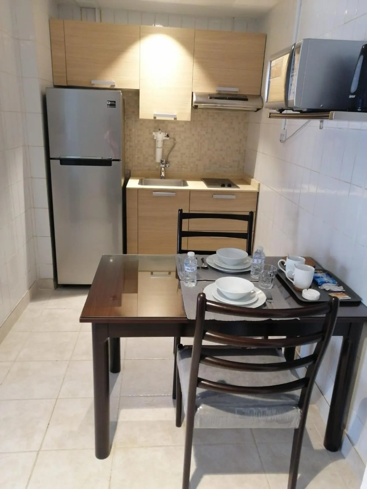 Kitchen or kitchenette in Kuwait Residence