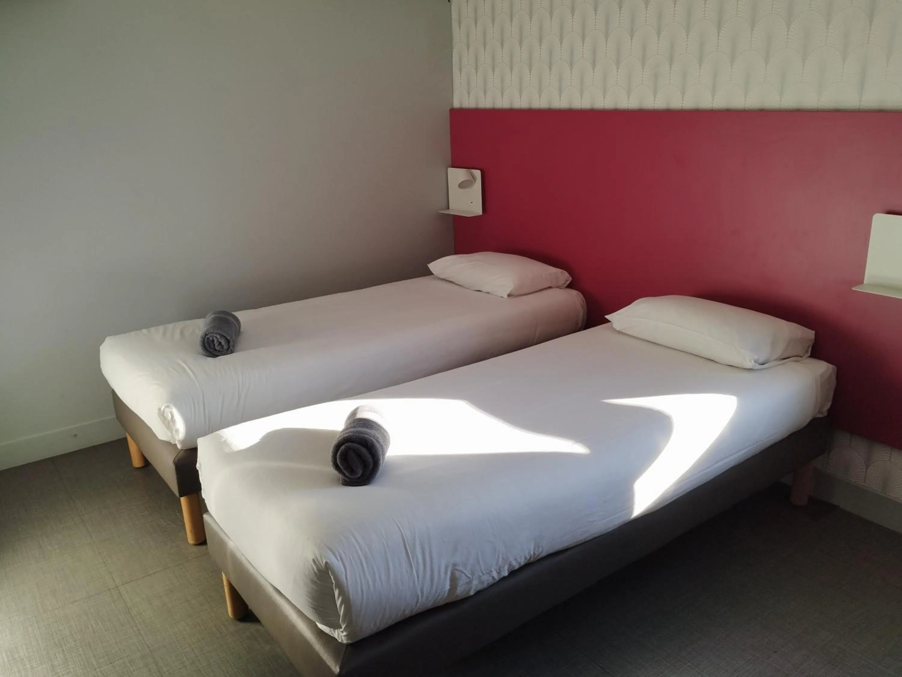 Bed in Fasthôtel Clermont-Ferrand Gerzat