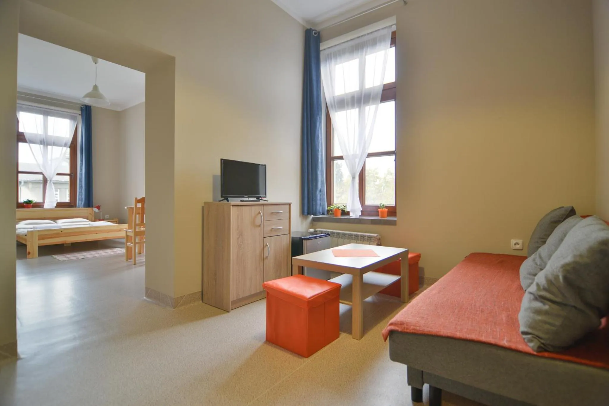 Bed in Dom Turysty PTTK w Bielsku - Białej