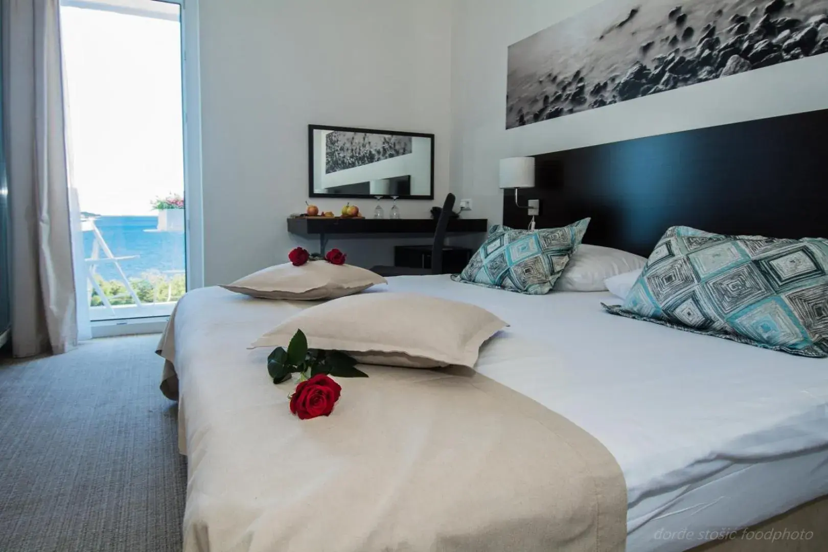 Bed in Villas Arausana & Antonina Bed in Villas Arausana & Antonina