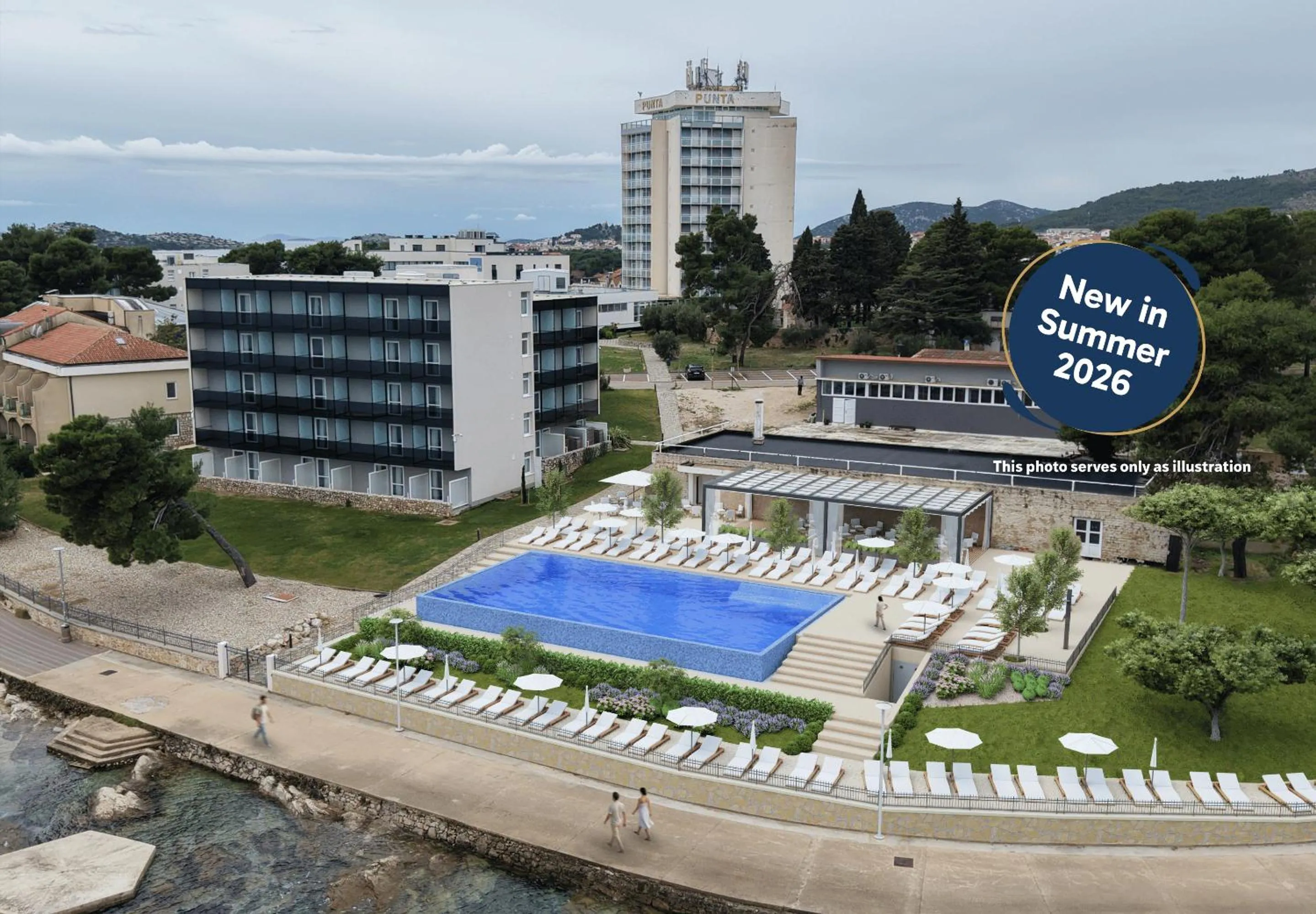 Swimming pool in Villas Arausana & Antonina