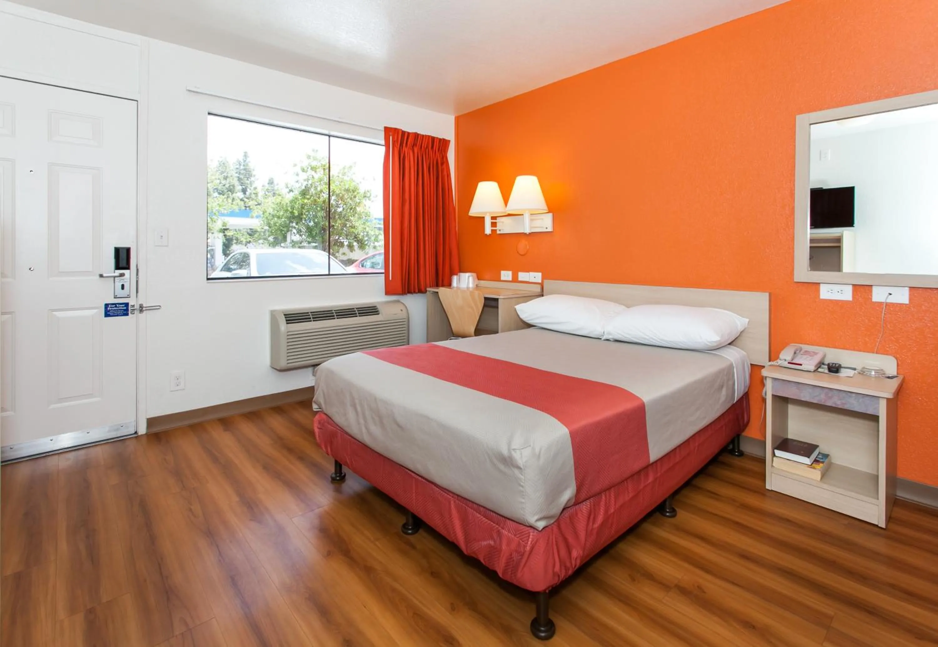 Bed in Motel 6-Rosemead, CA - Los Angeles