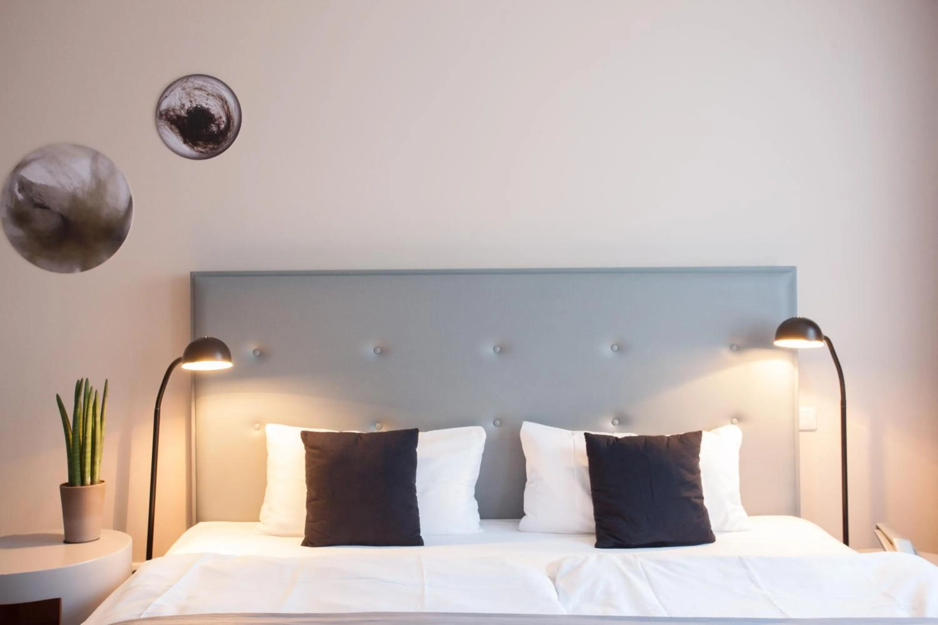 Bed in The Grey Design Hotel