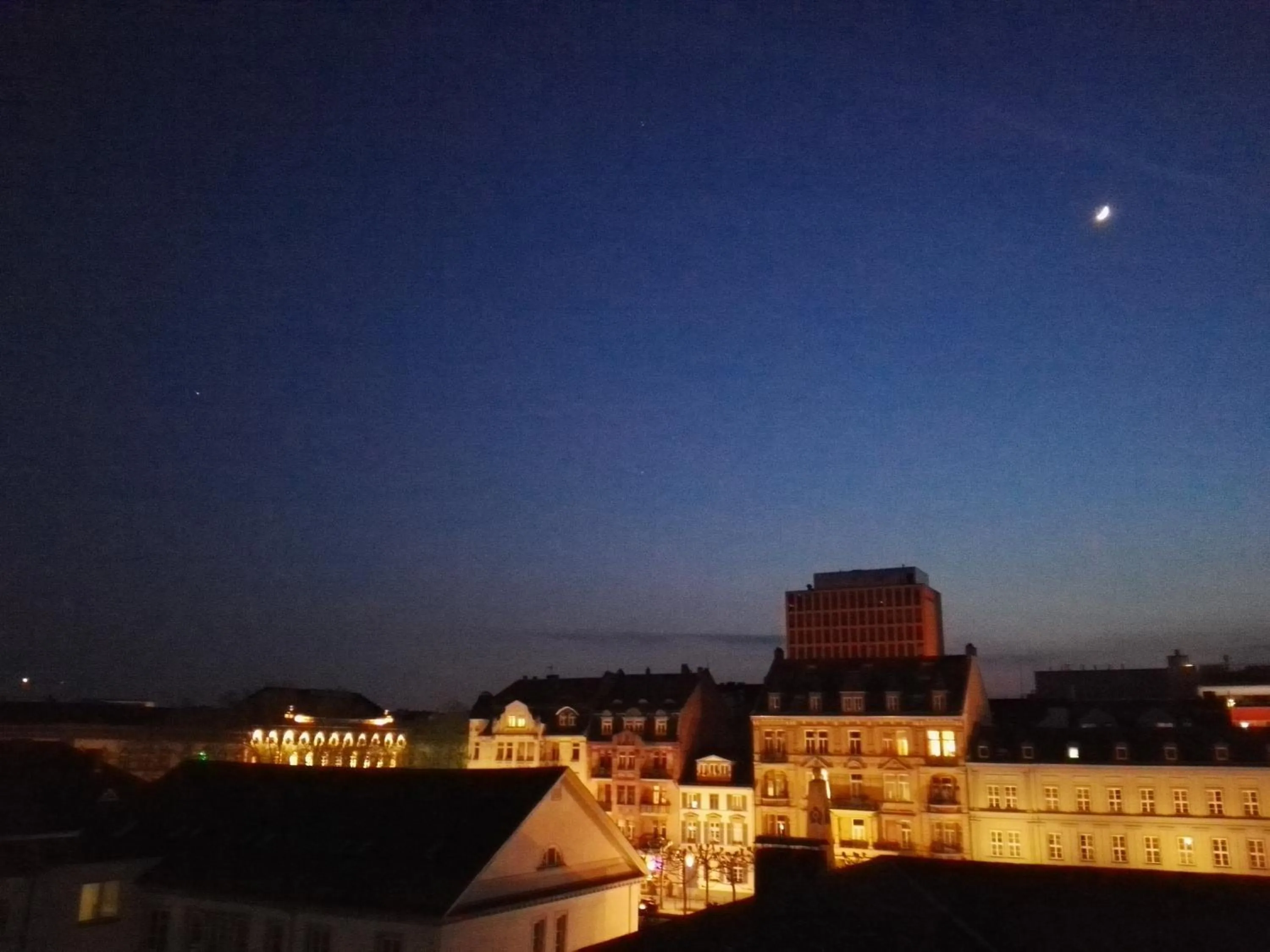 Balcony/Terrace in Business Hotel Wiesbaden PRIME