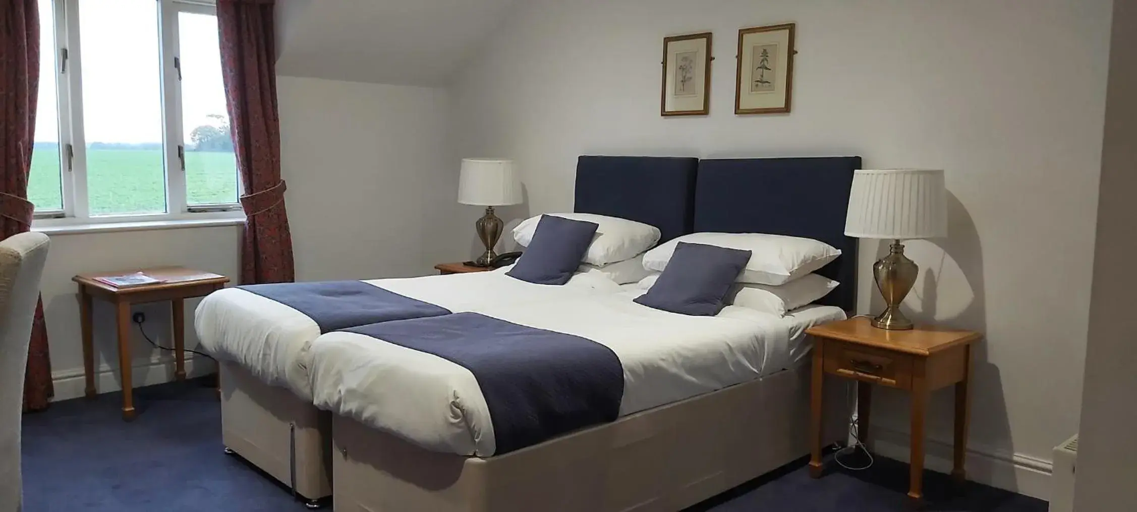 Twin Room with Garden View - single occupancy in The Old Ram Coaching Inn Twin Room with Garden View - single occupancy in The Old Ram Coaching Inn