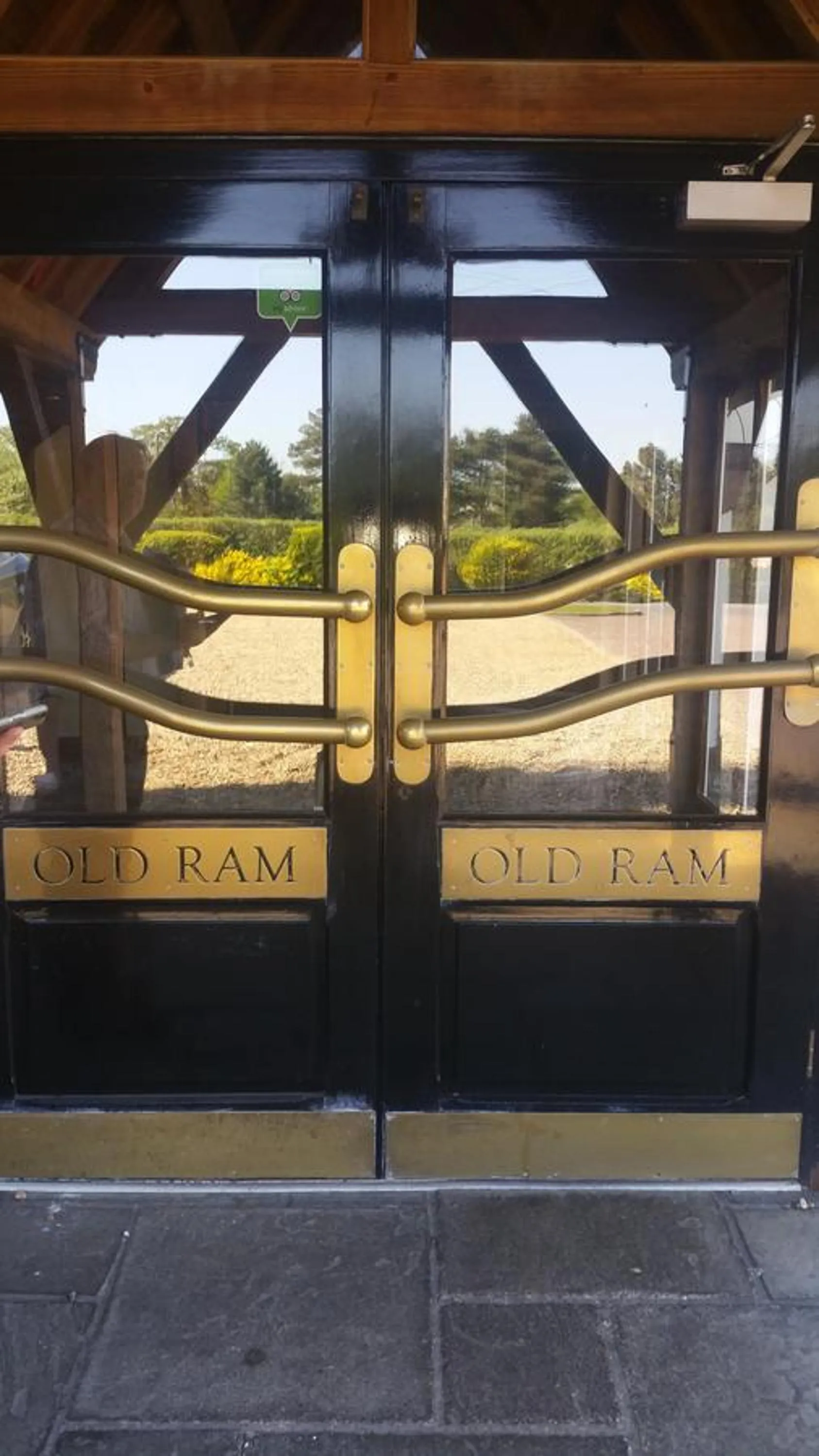 Facade/entrance in The Old Ram Coaching Inn