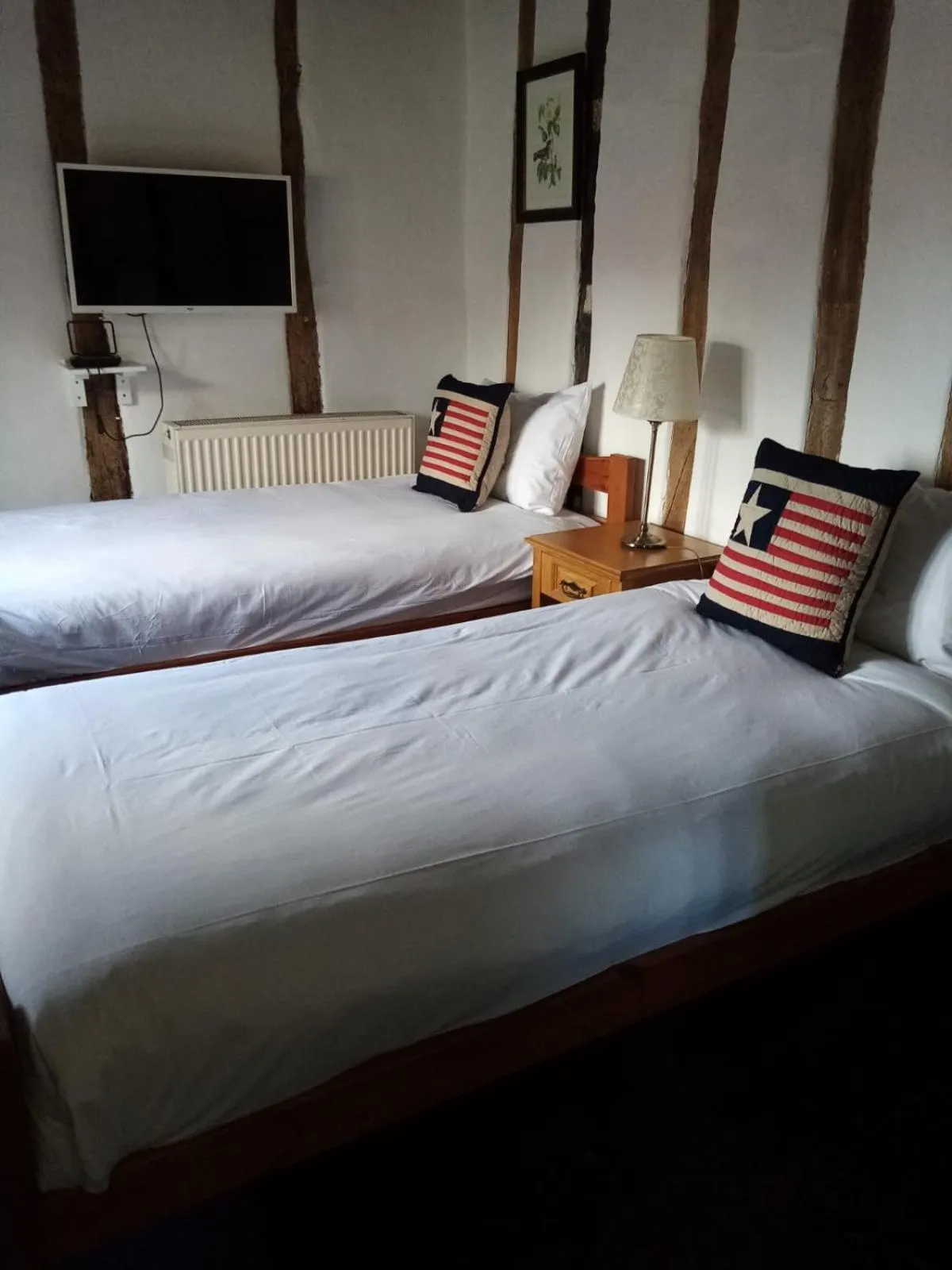Bedroom, Bed in The Old Ram Coaching Inn