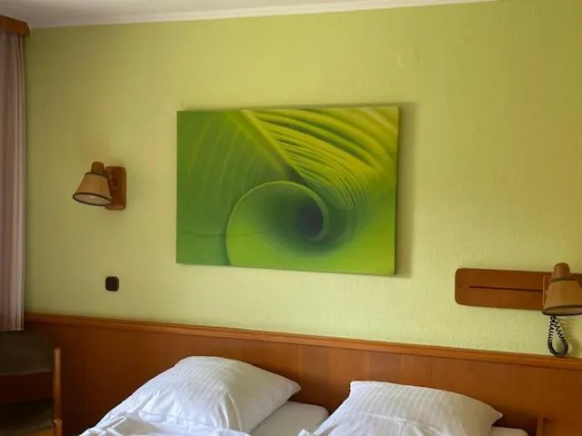 Bed in Hotel Tanneneck