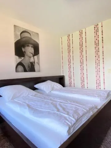 Bed in Hotel Tanneneck