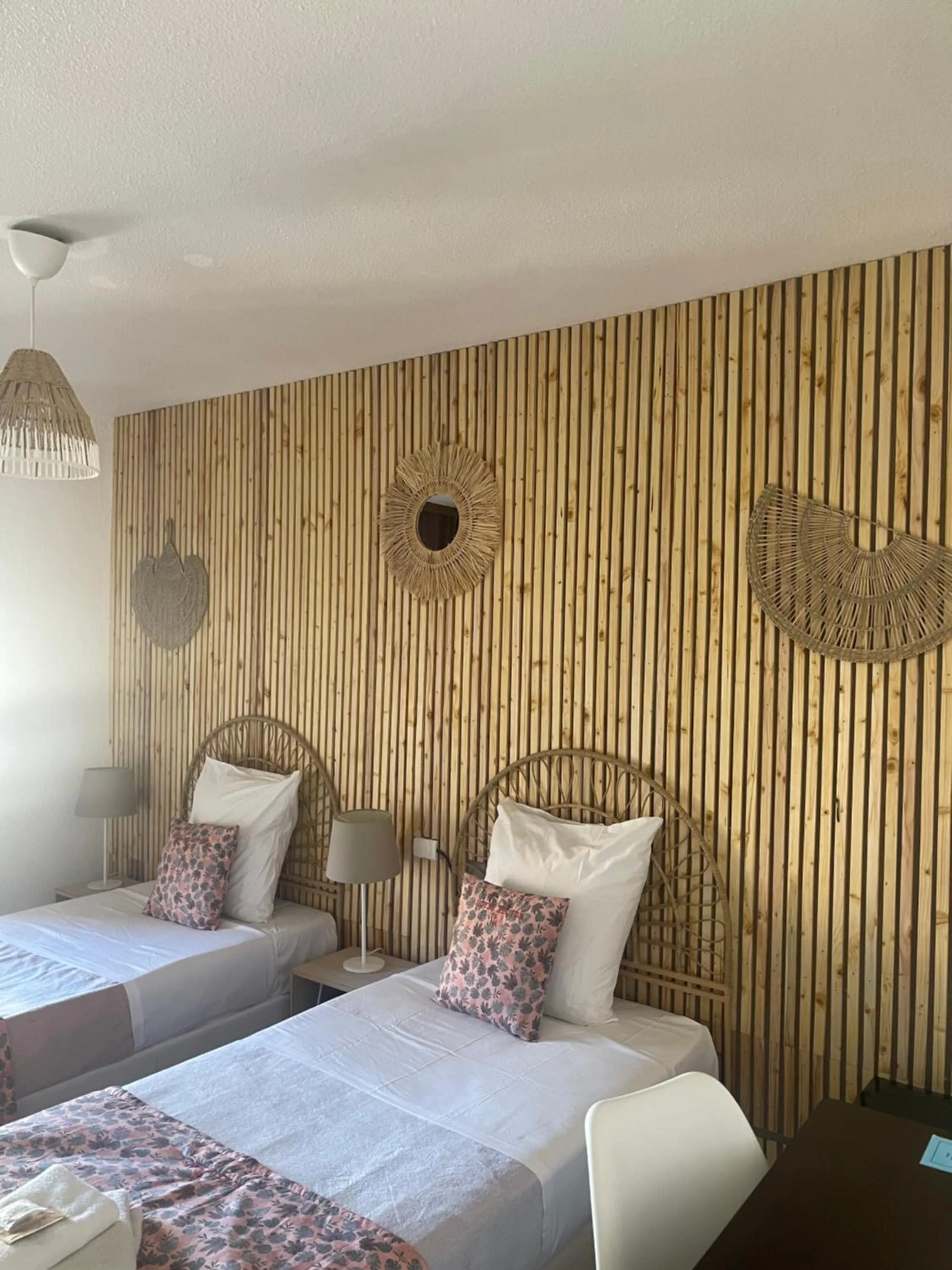 Bed in Hotel Alcyon