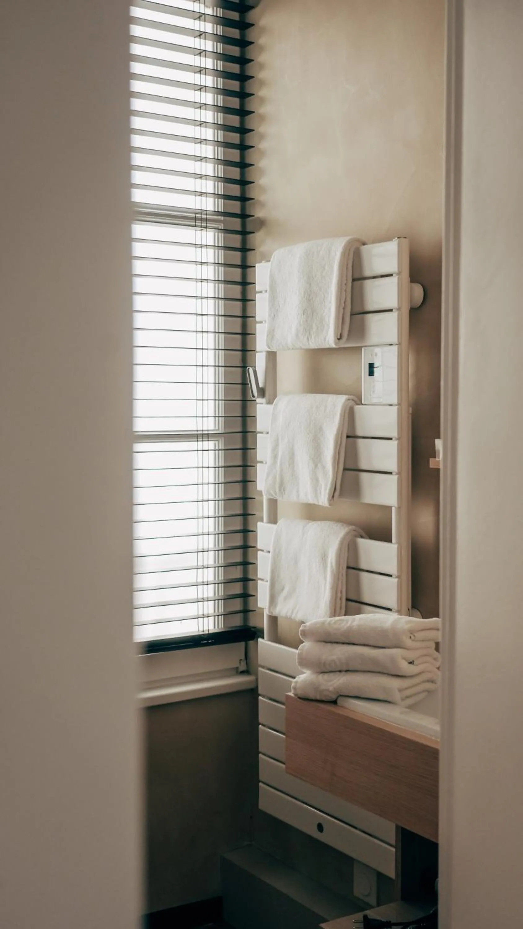 Bed in Hôtel De La Marine